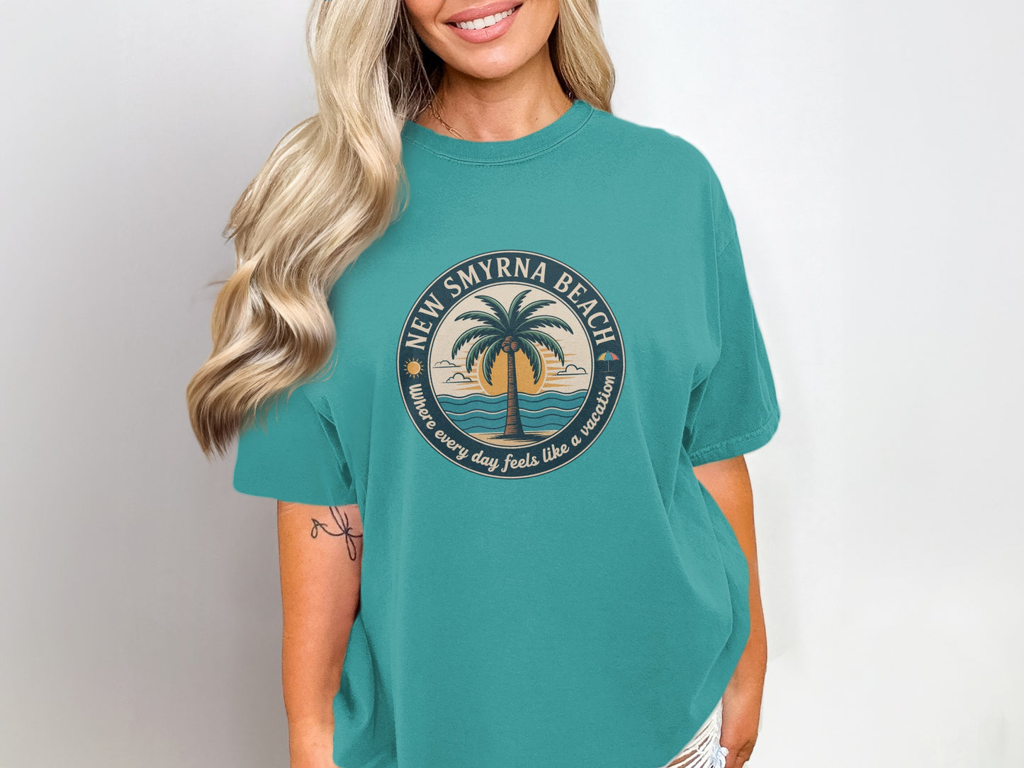 New Smyrna Beach Vacation Feel Graphic Tee product
