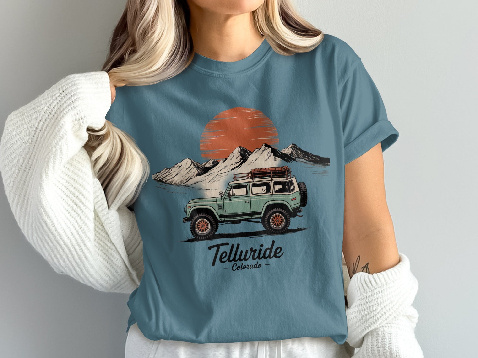 Vintage Mountain Adventure Graphic Tee product