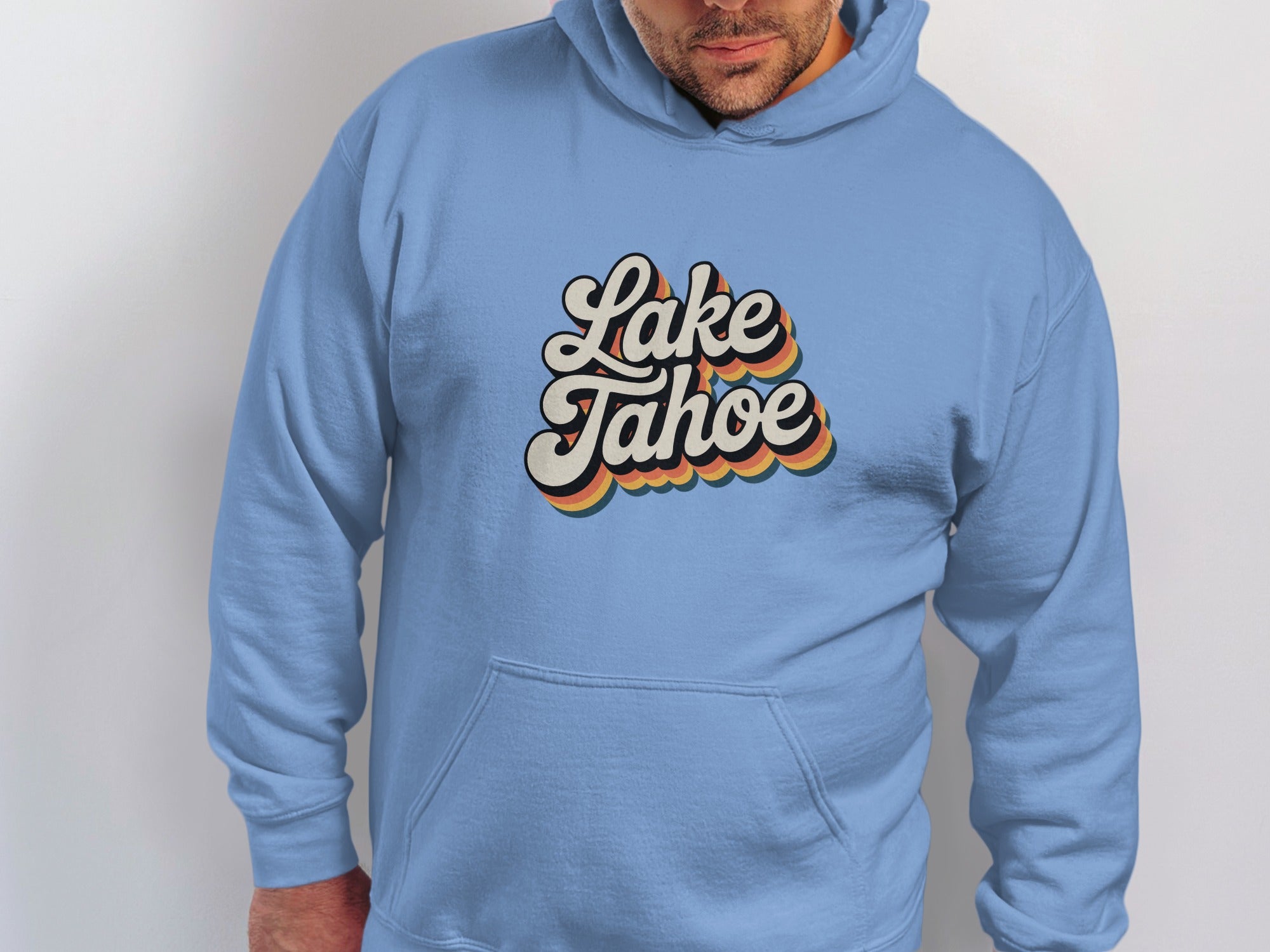 Lake Tahoe Retro Design Hoodie Product