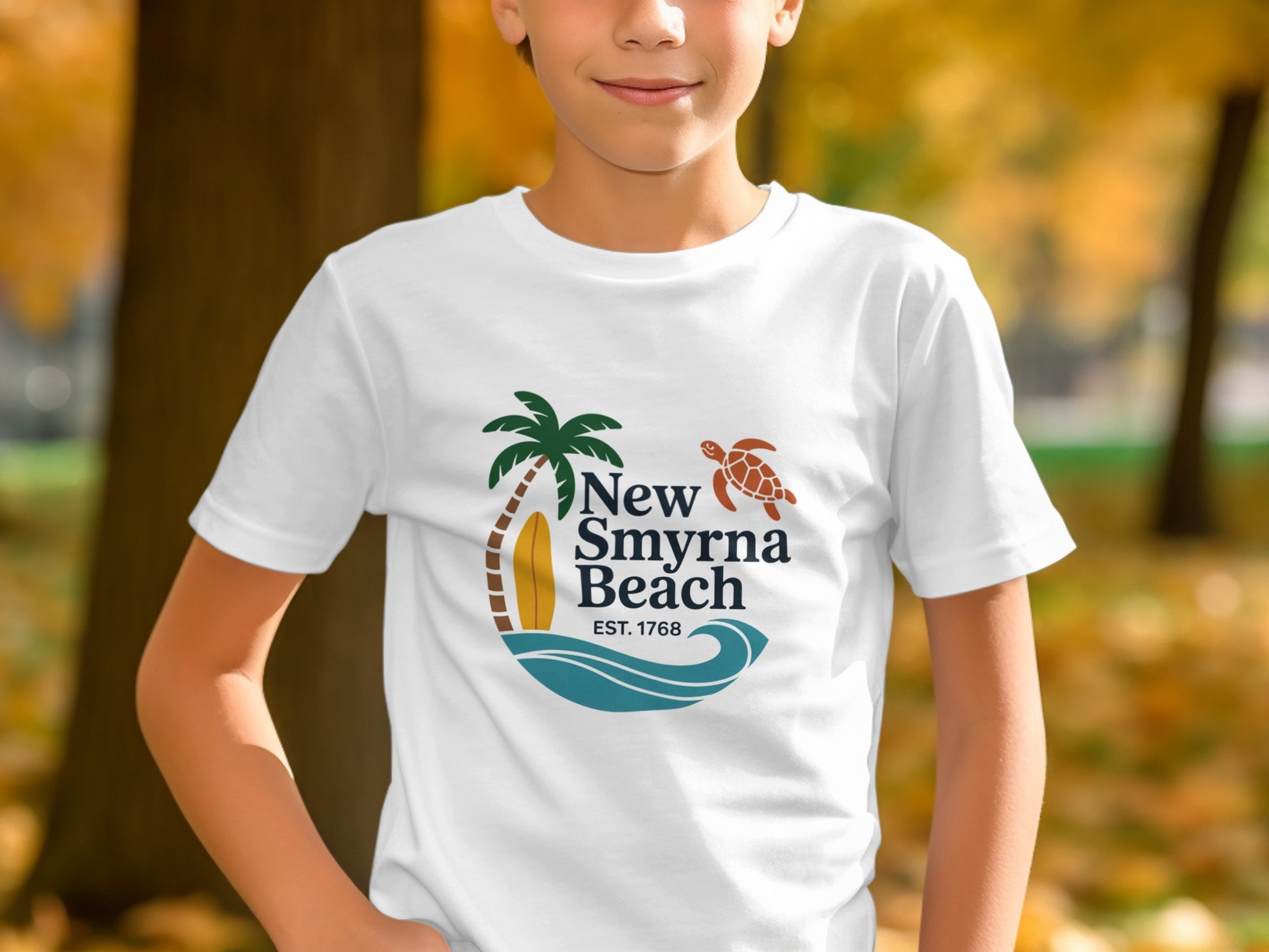 New Smyrna Beach EST 1768 Logo T-Shirt product