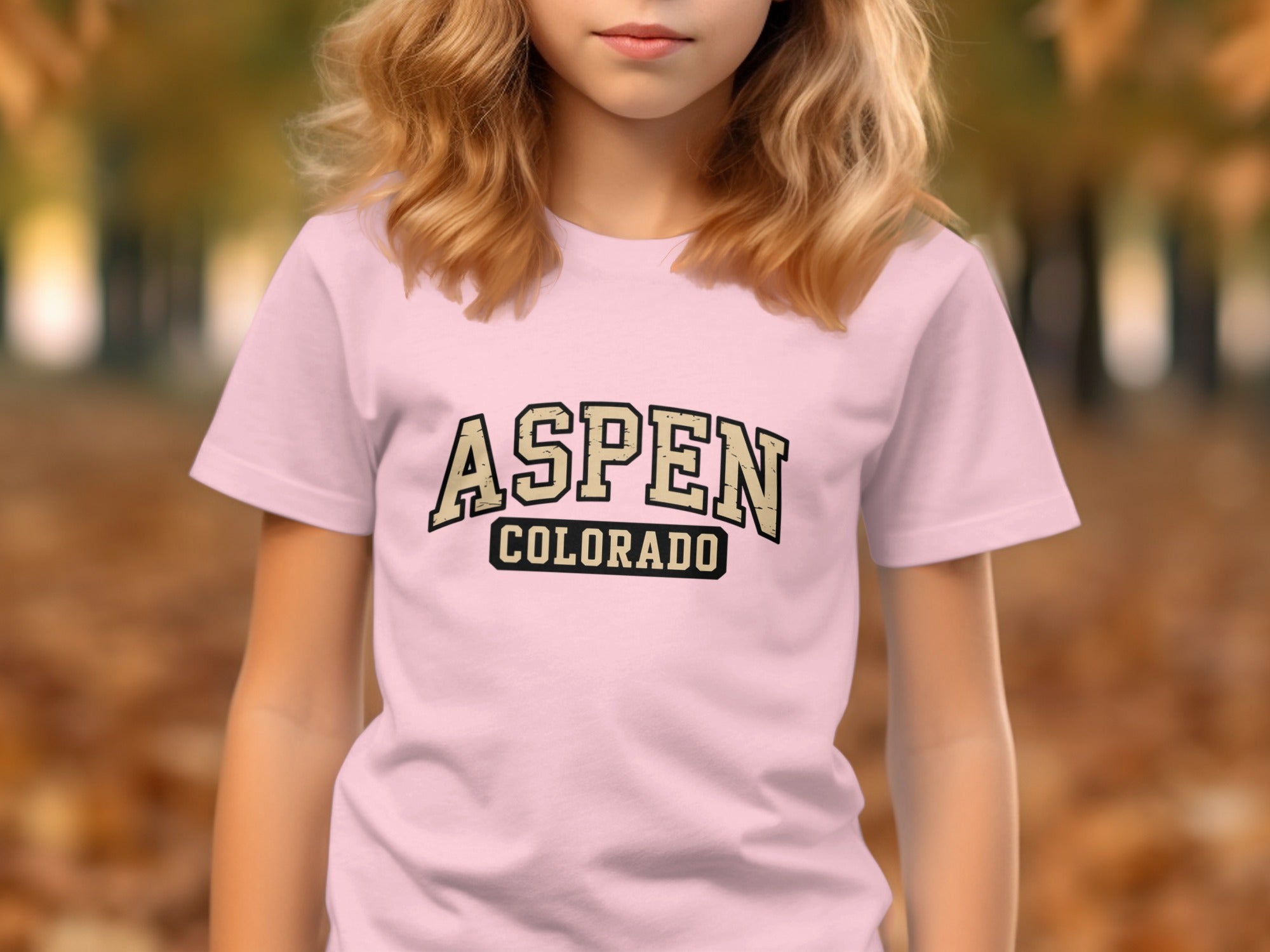 Aspen Colorado Text Printed Shirt for Casual Style