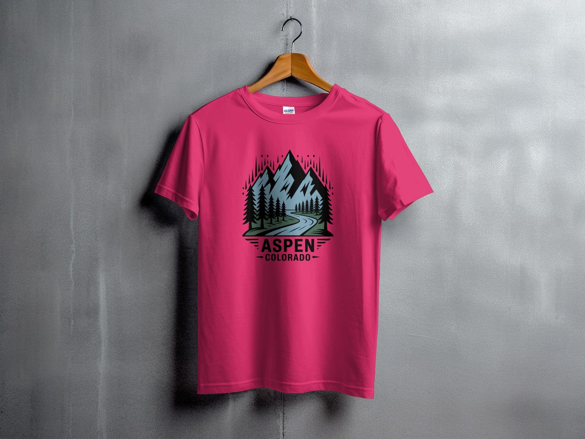 Aspen Colorado Scenic Mountain T-Shirt