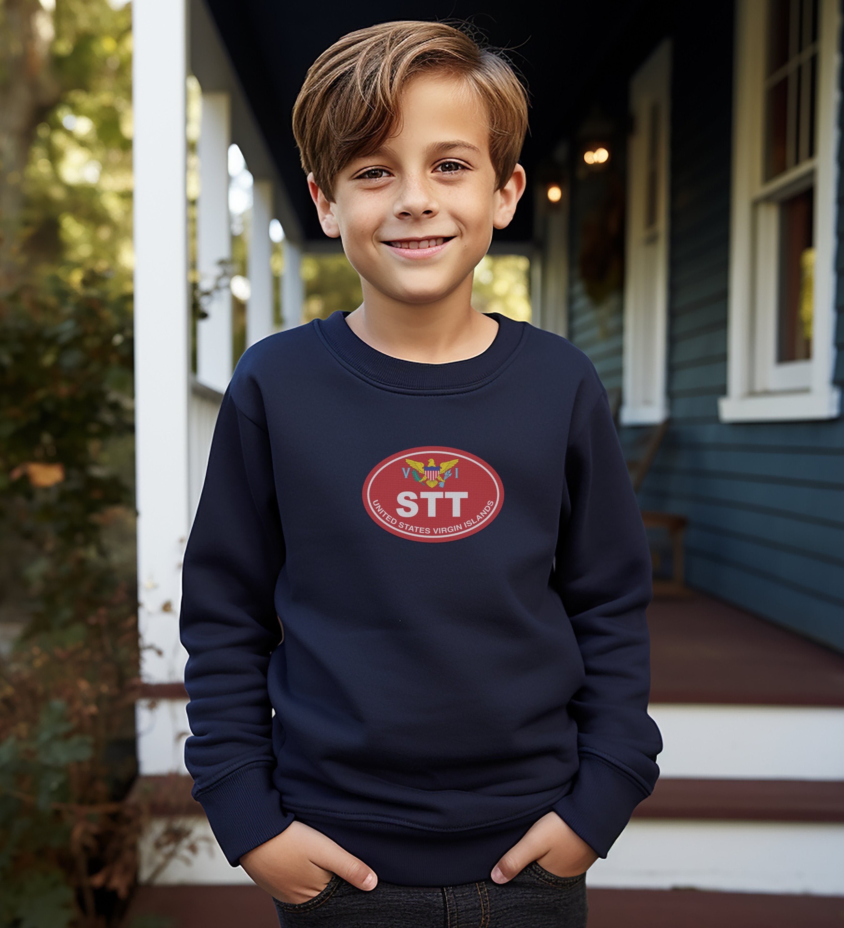 St Thomas gift for exploring pirate legends at Blackbeard Castle youth clothing and travel souvenirs