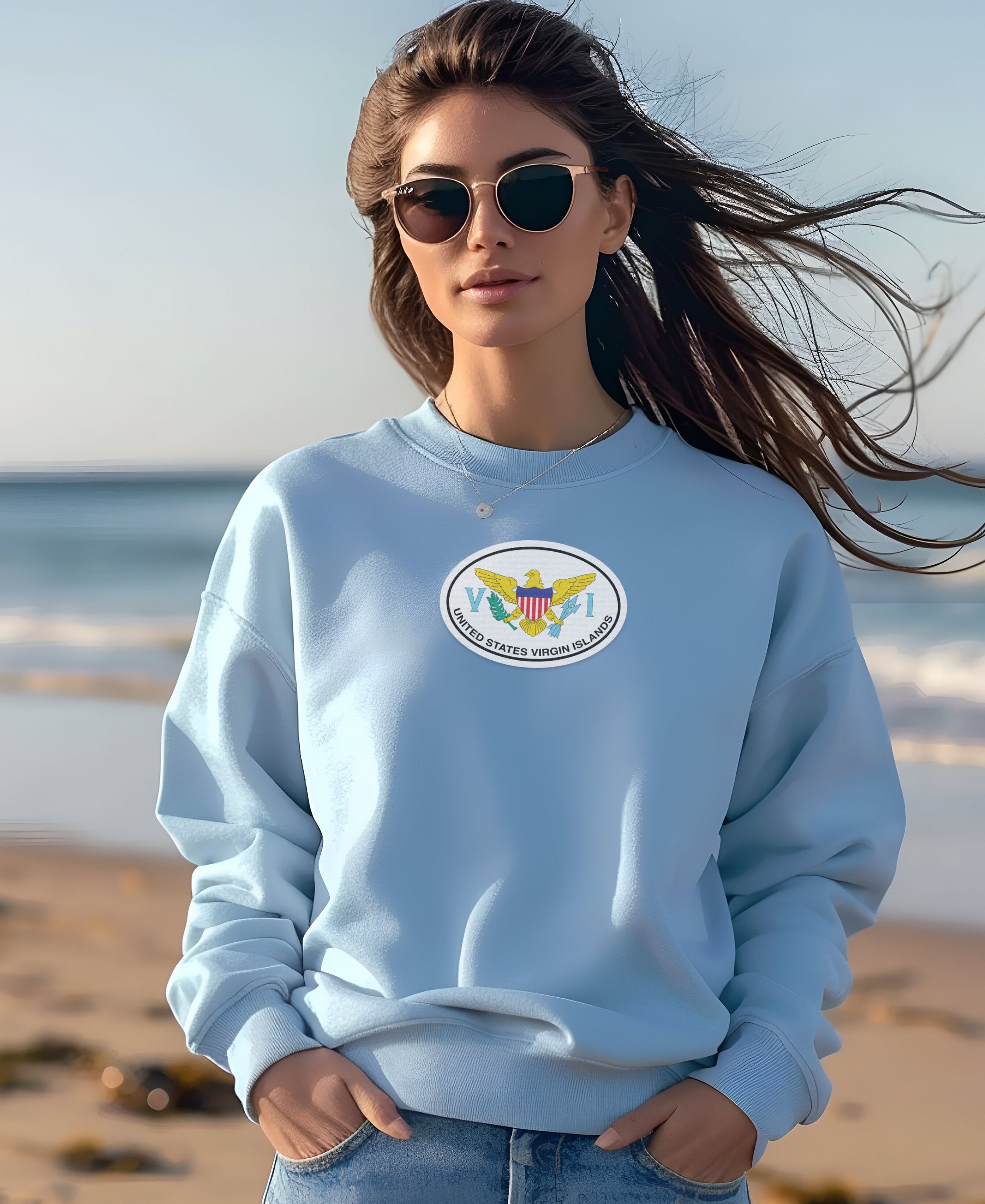 Cool Creates Vibes Relaxed Fit Sweatshirt product