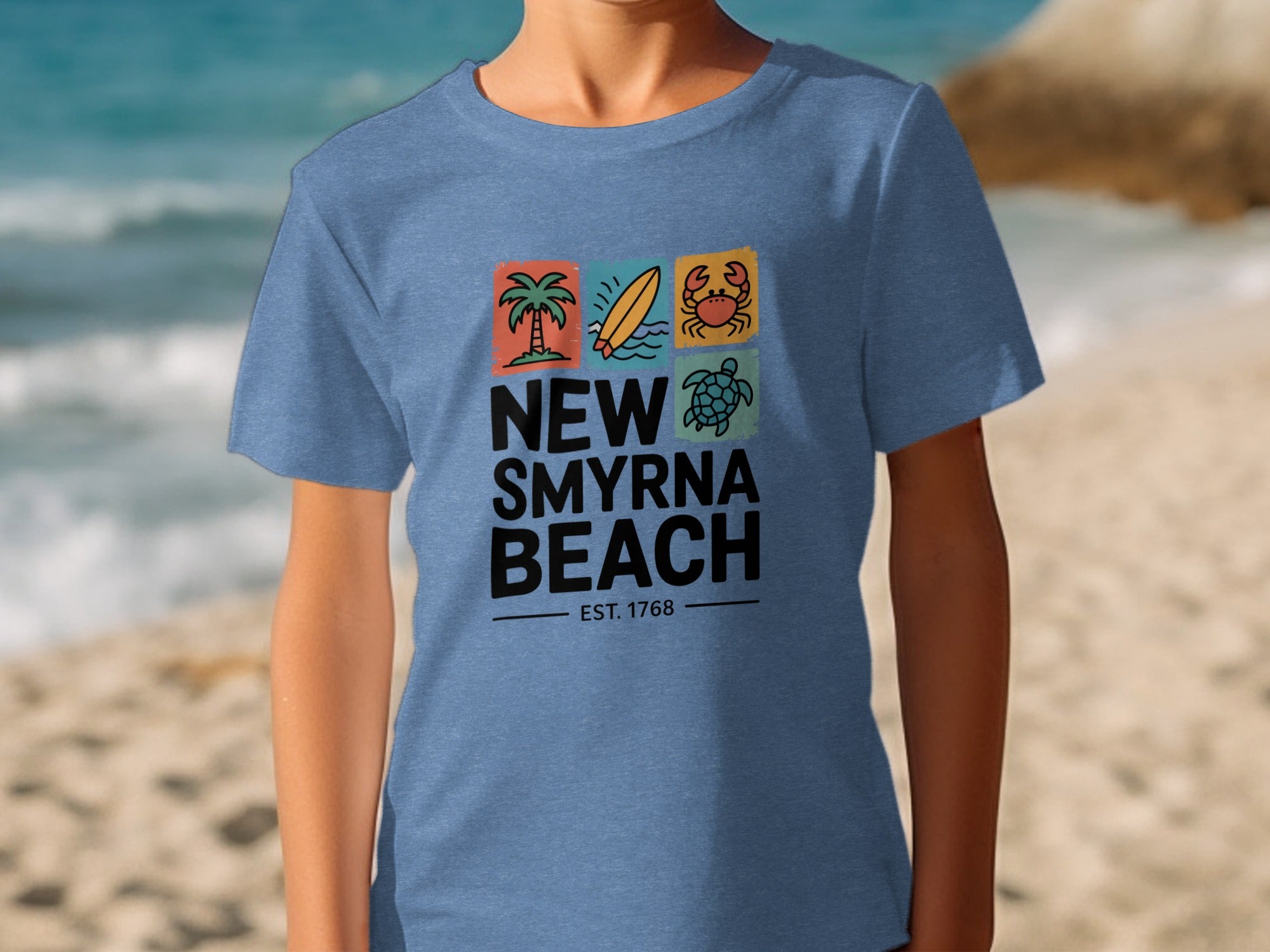 New Smyrna Beach Established 1768 Graphic Tee product