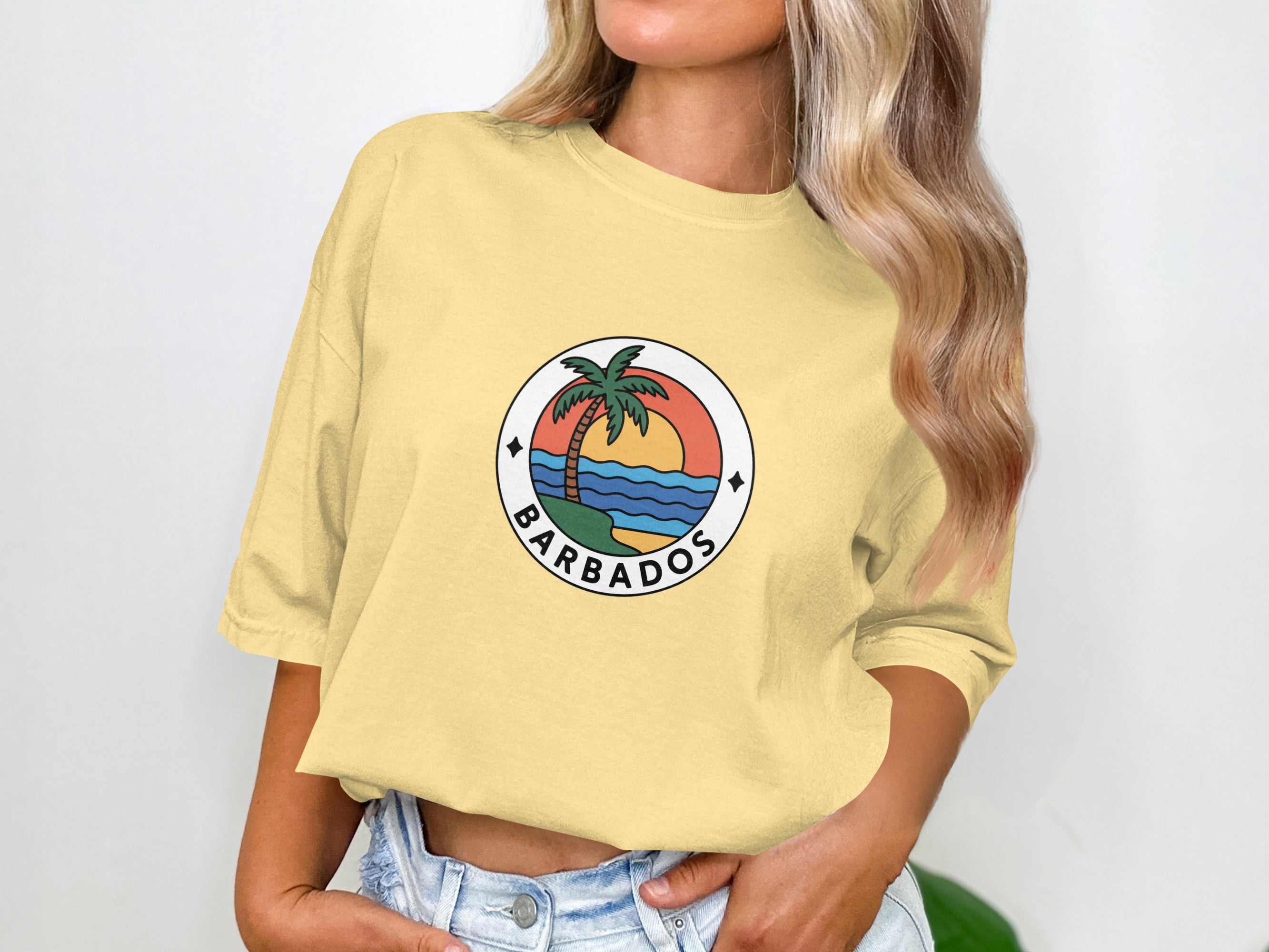 Stylish Casual Barbados Graphic Printed T-Shirt product type
