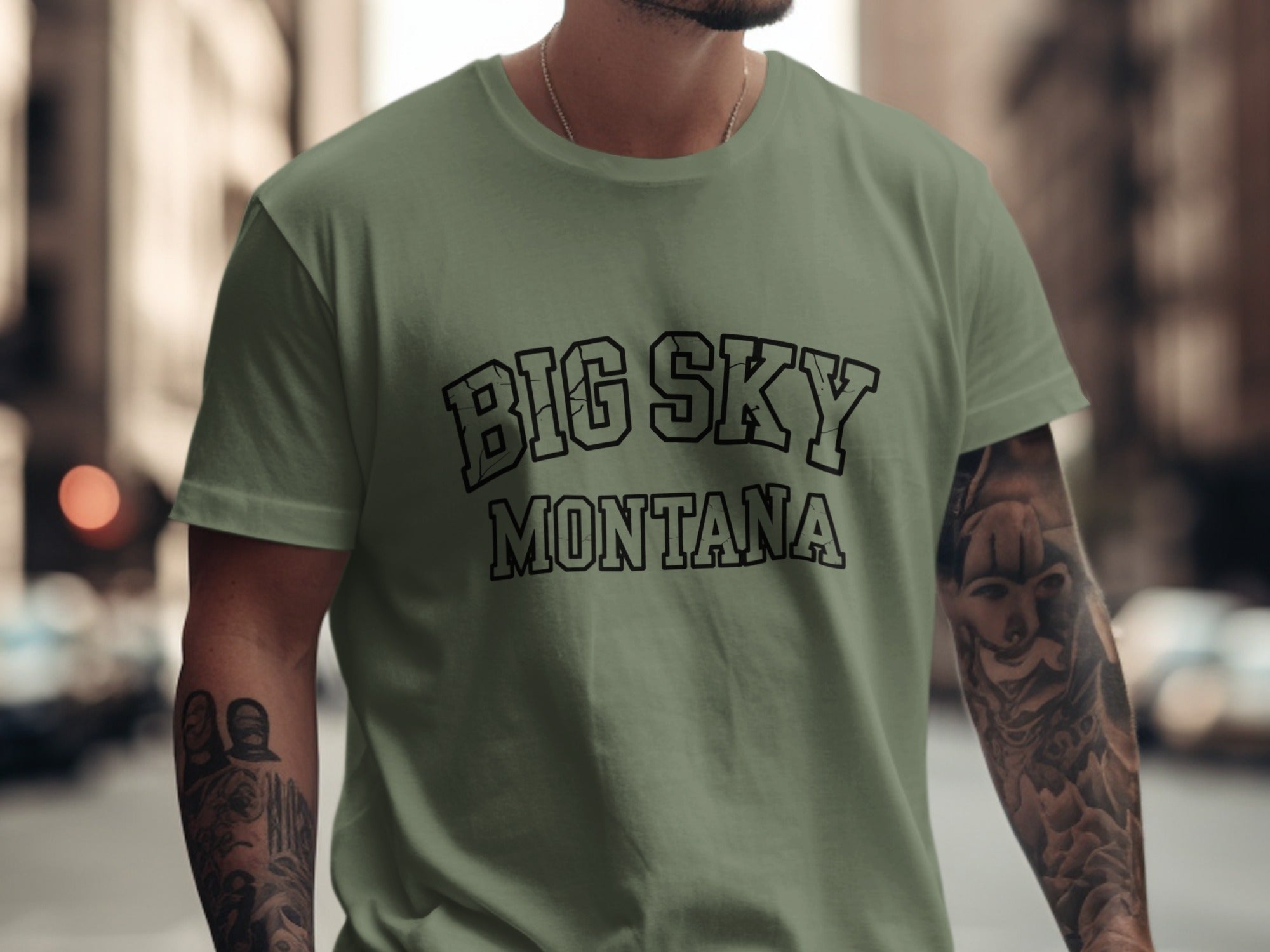 Big Sky Montana Graphic T-Shirt