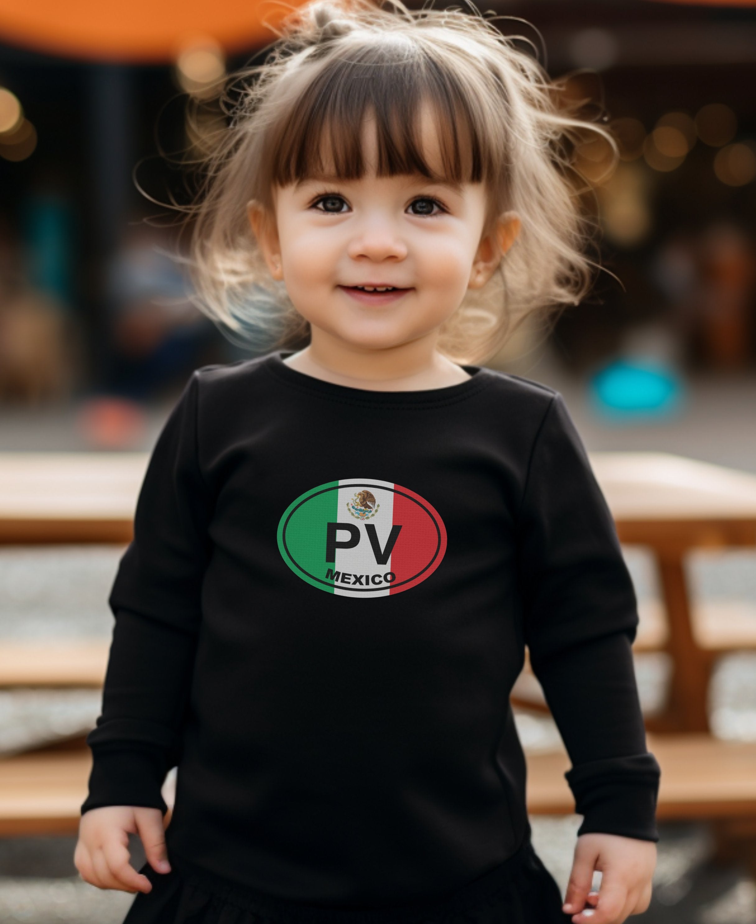 Puerto Vallarta boat trams to Las Caletas Beach Toddler Long Sleeve T-Shirt