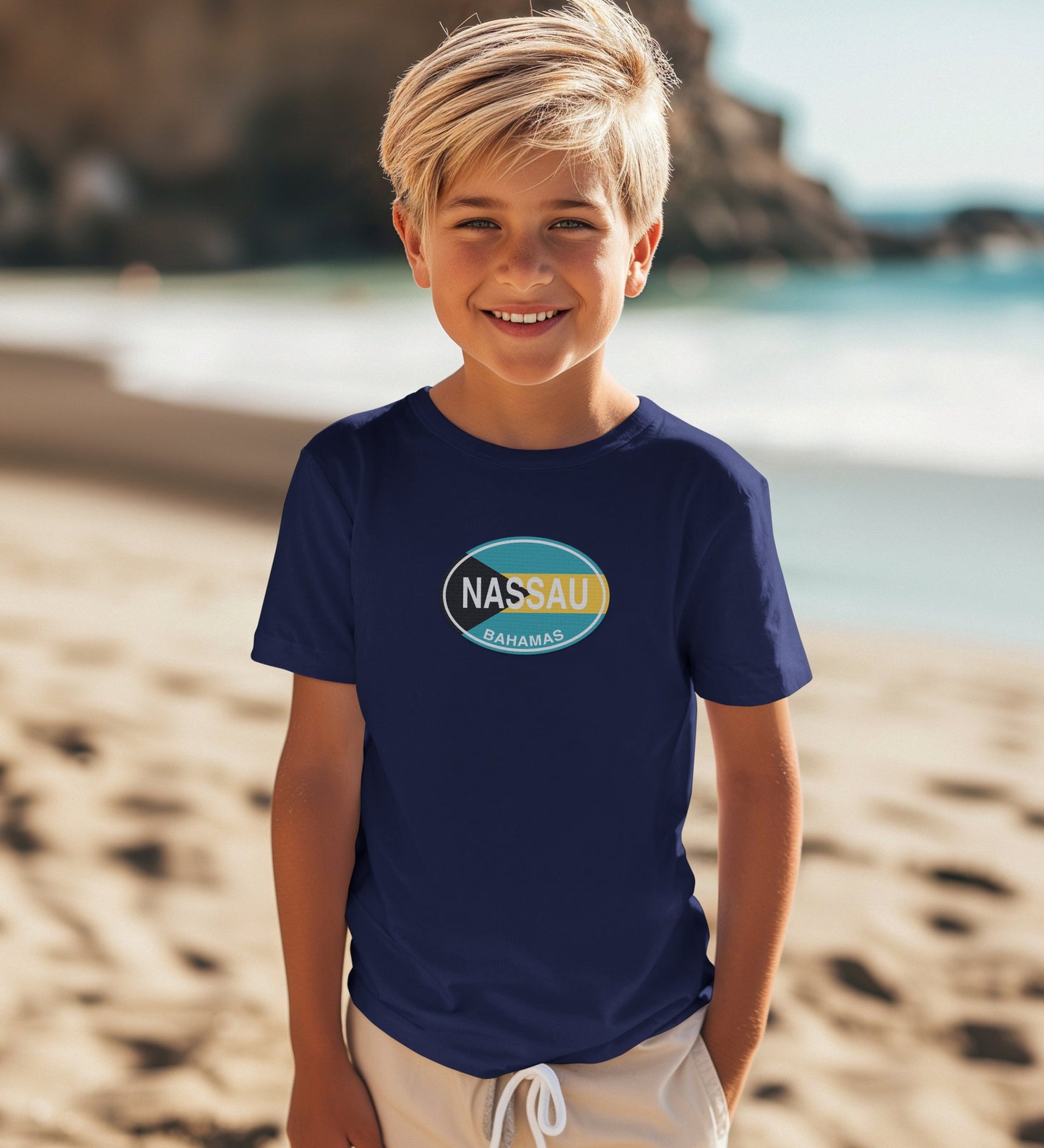 Nassau gift for sliding down waterslides at Atlantis youth clothing and travel souvenirs