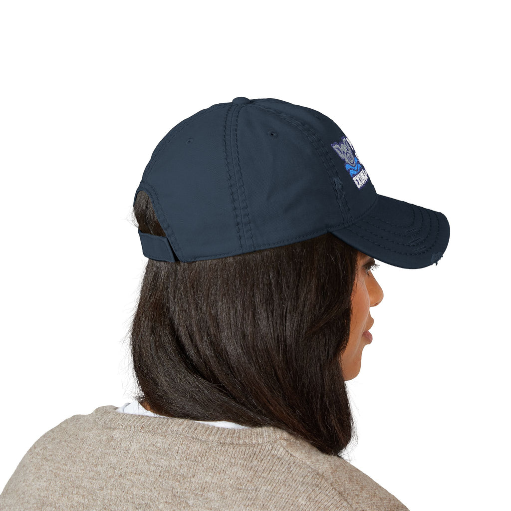 Pig Beach Swim Club Exuma Bahamas embroidered OTTO dad hat, product view 12