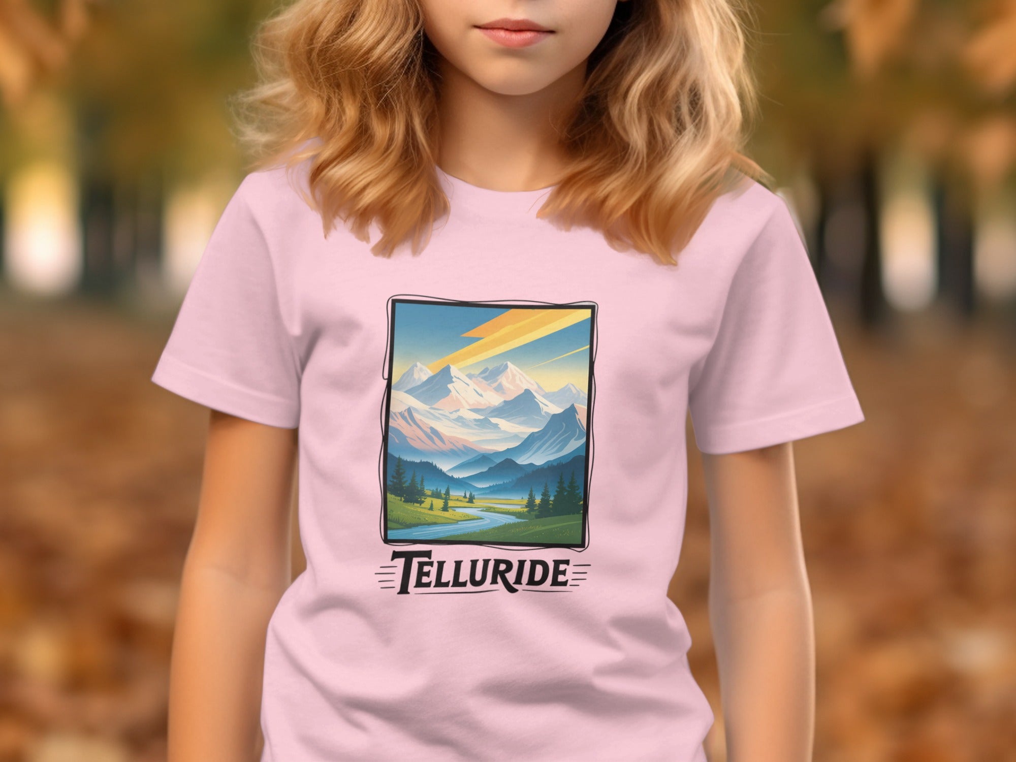 Telluride Outdoor Adventure Scenic Graphic Shirt