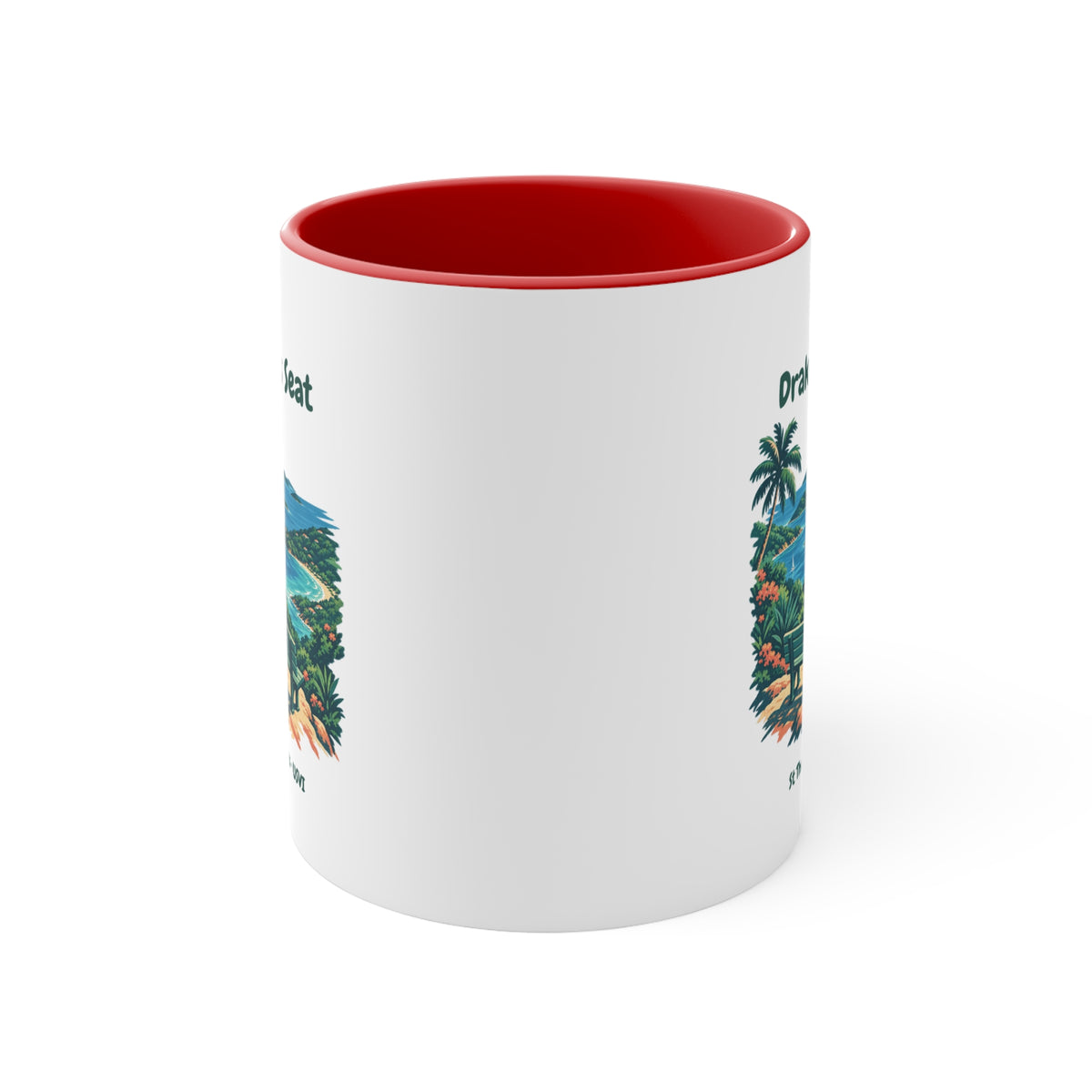 Drake's Seat St. Thomas USVI Accent Coffee Mug