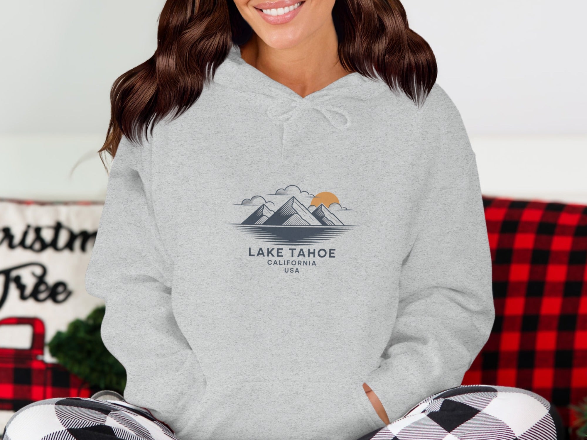 Lake Tahoe California USA Hoodie for Casual Look