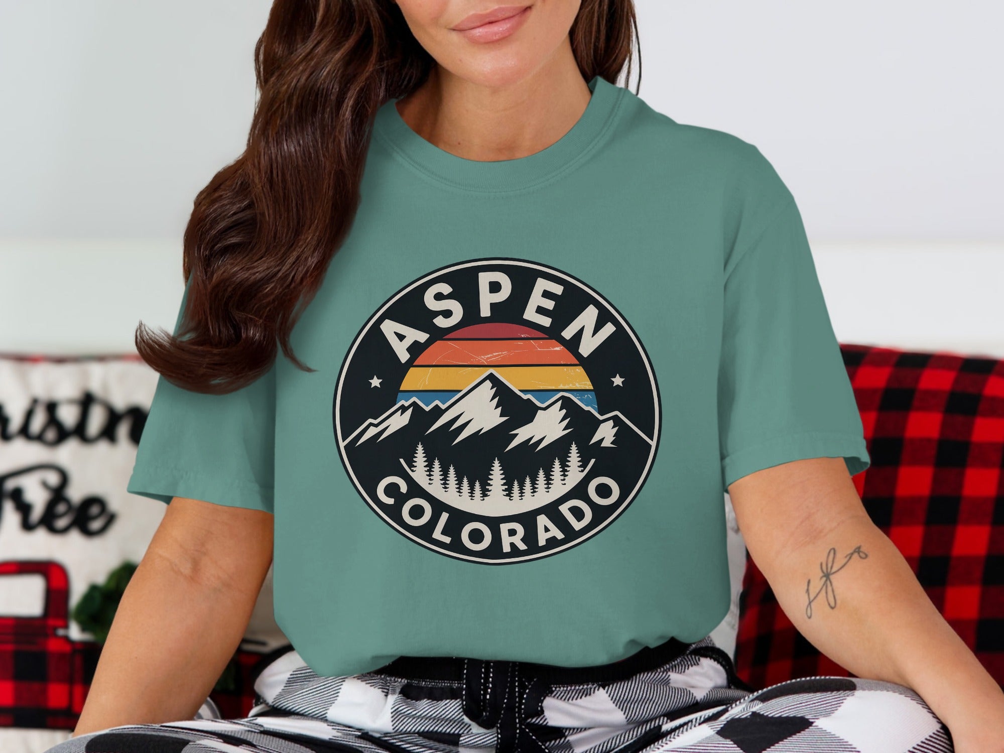 Aspen Colorado Scenic Mountain Graphic Tee product