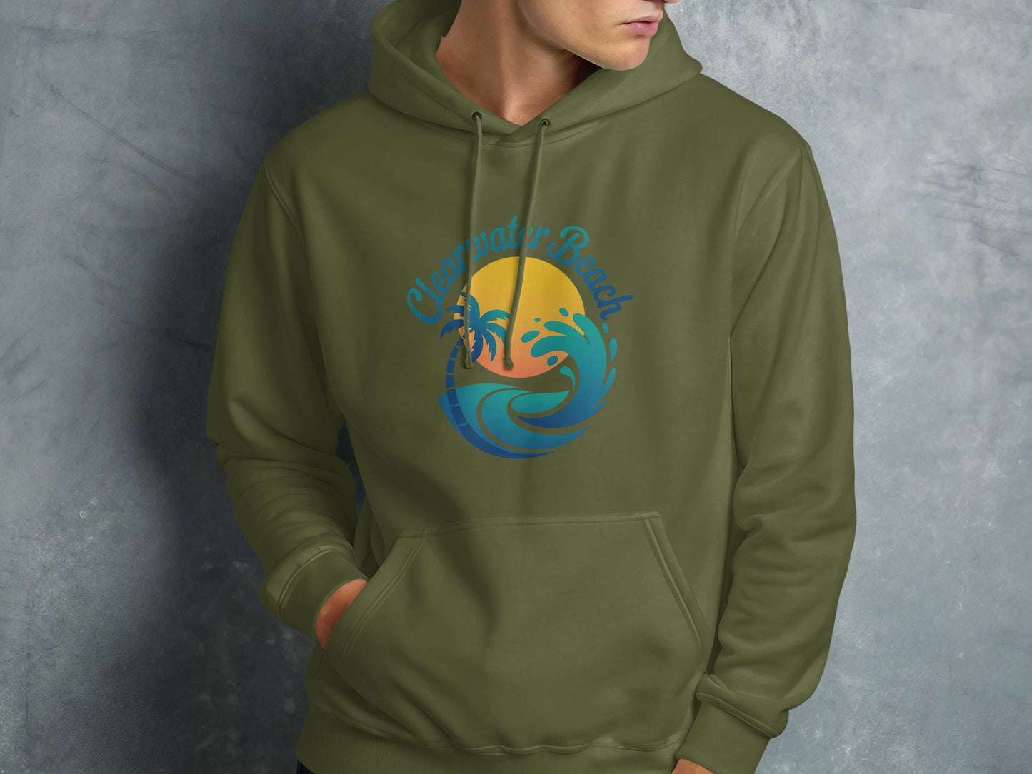 Clearwater Beach Graphic Hoodie product type