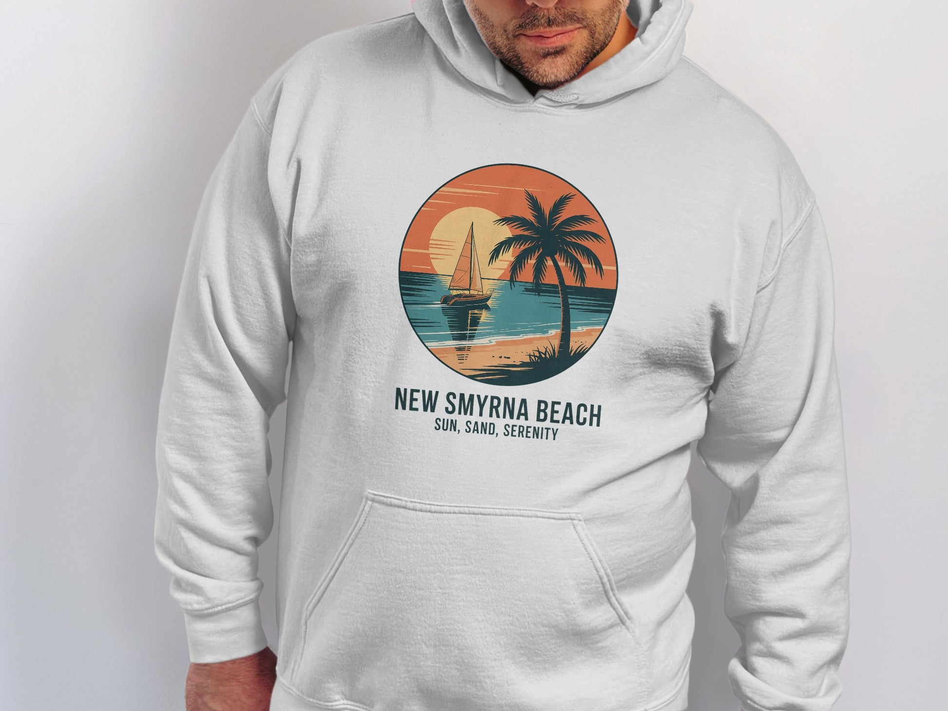 New Smyrna Beach Sun Sand Serenity Hoodie product
