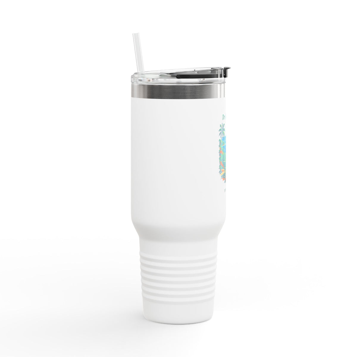 Drake's Seat St. Thomas USVI Polar Camel Insulated Travel Mug 40oz