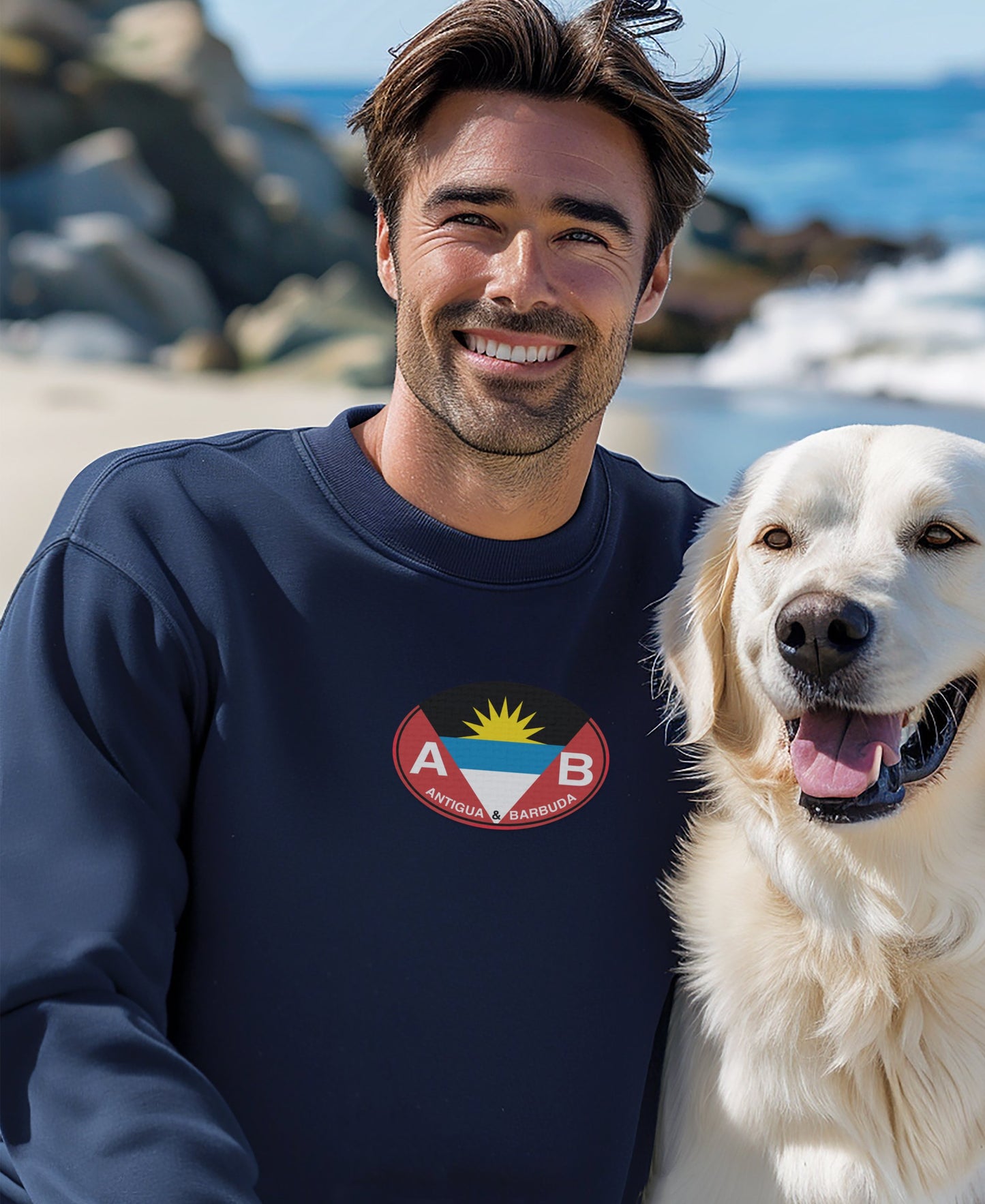 Antigua and Barbuda Flag Design Sweatshirt product