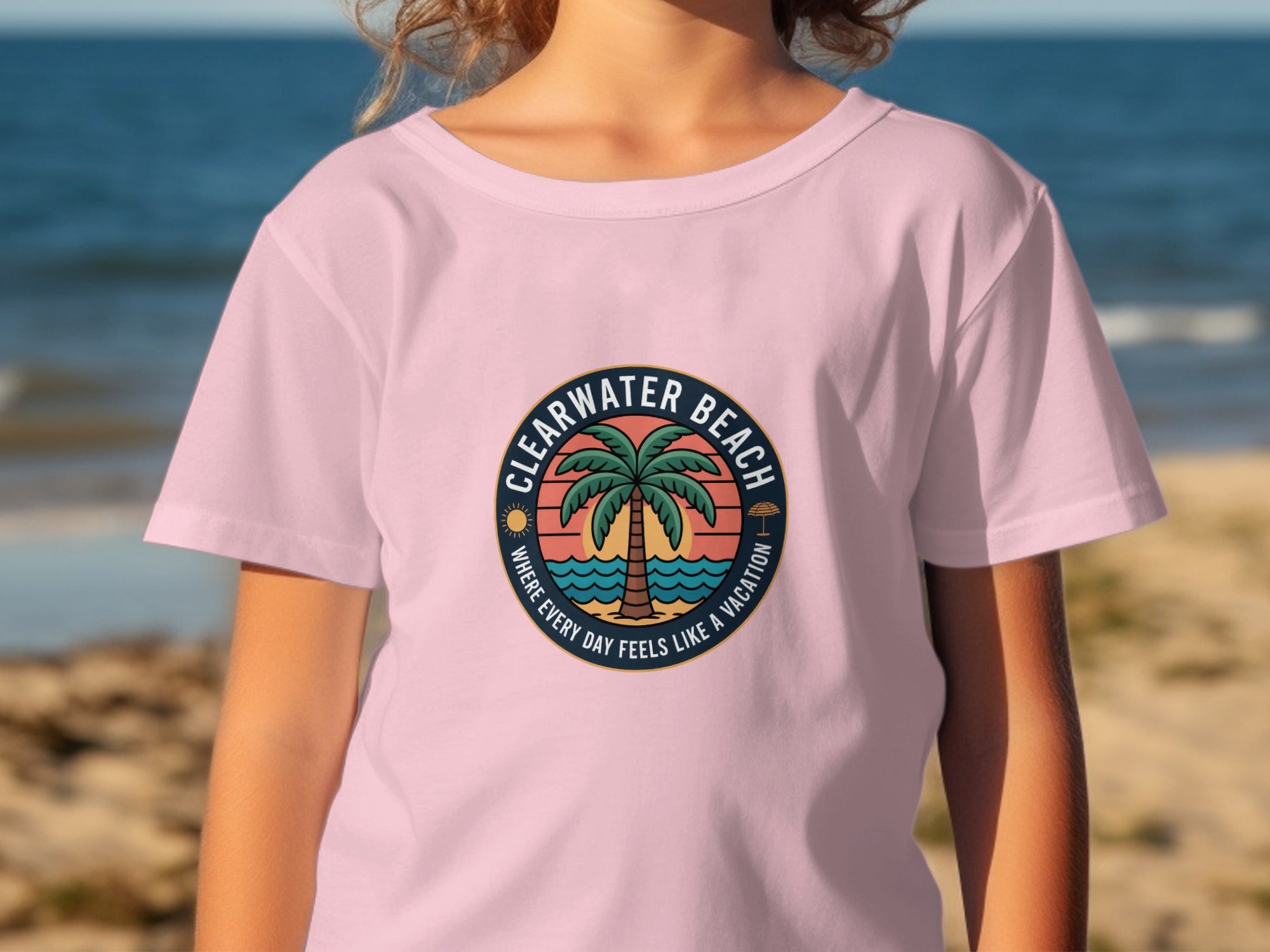 Clearwater Beach Vacation Themed T-Shirt product type