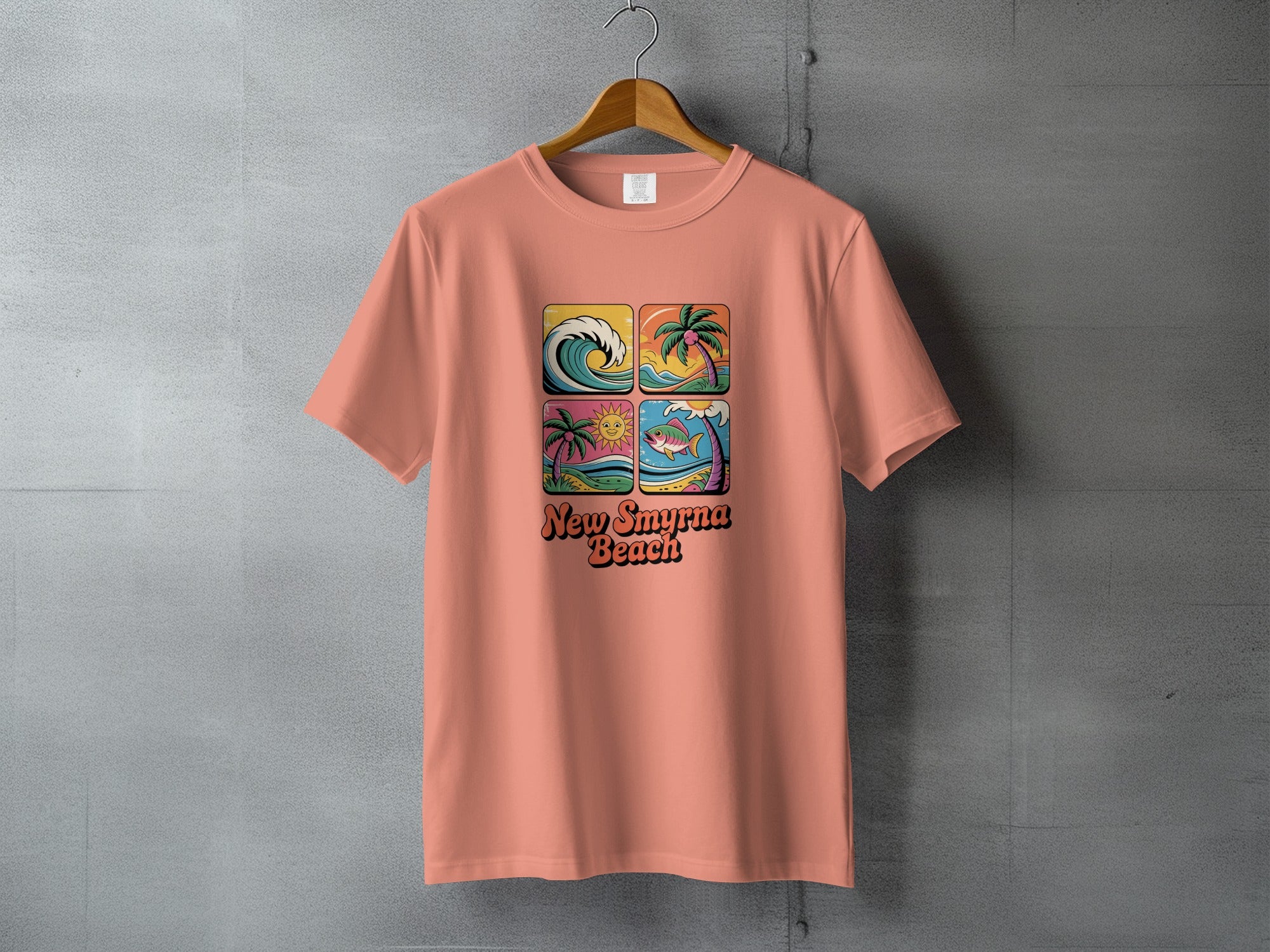 New Smyrna Beach Graphic Tee Casual Shirt product