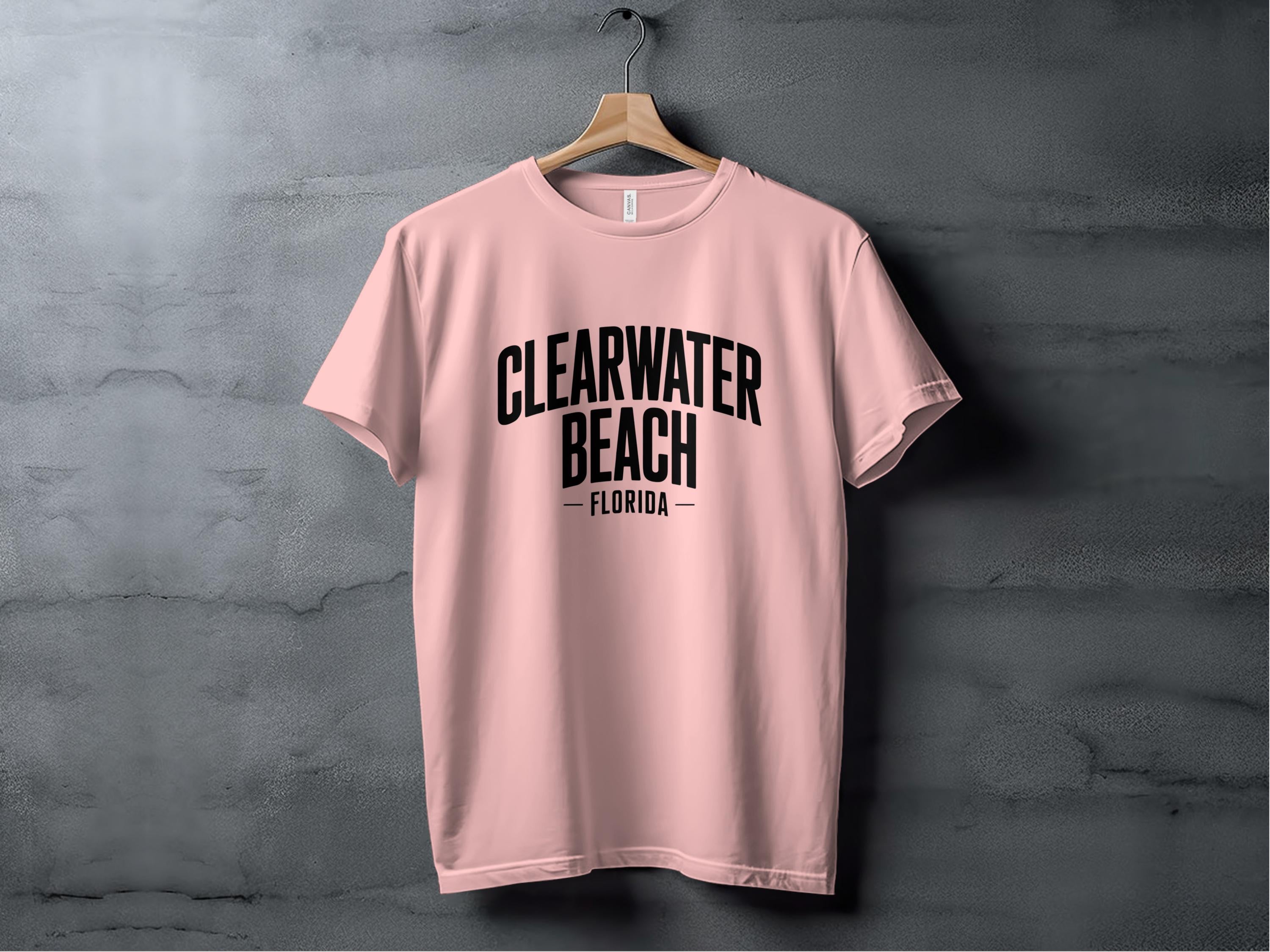 Clearwater Beach Florida graphic print t-shirt product