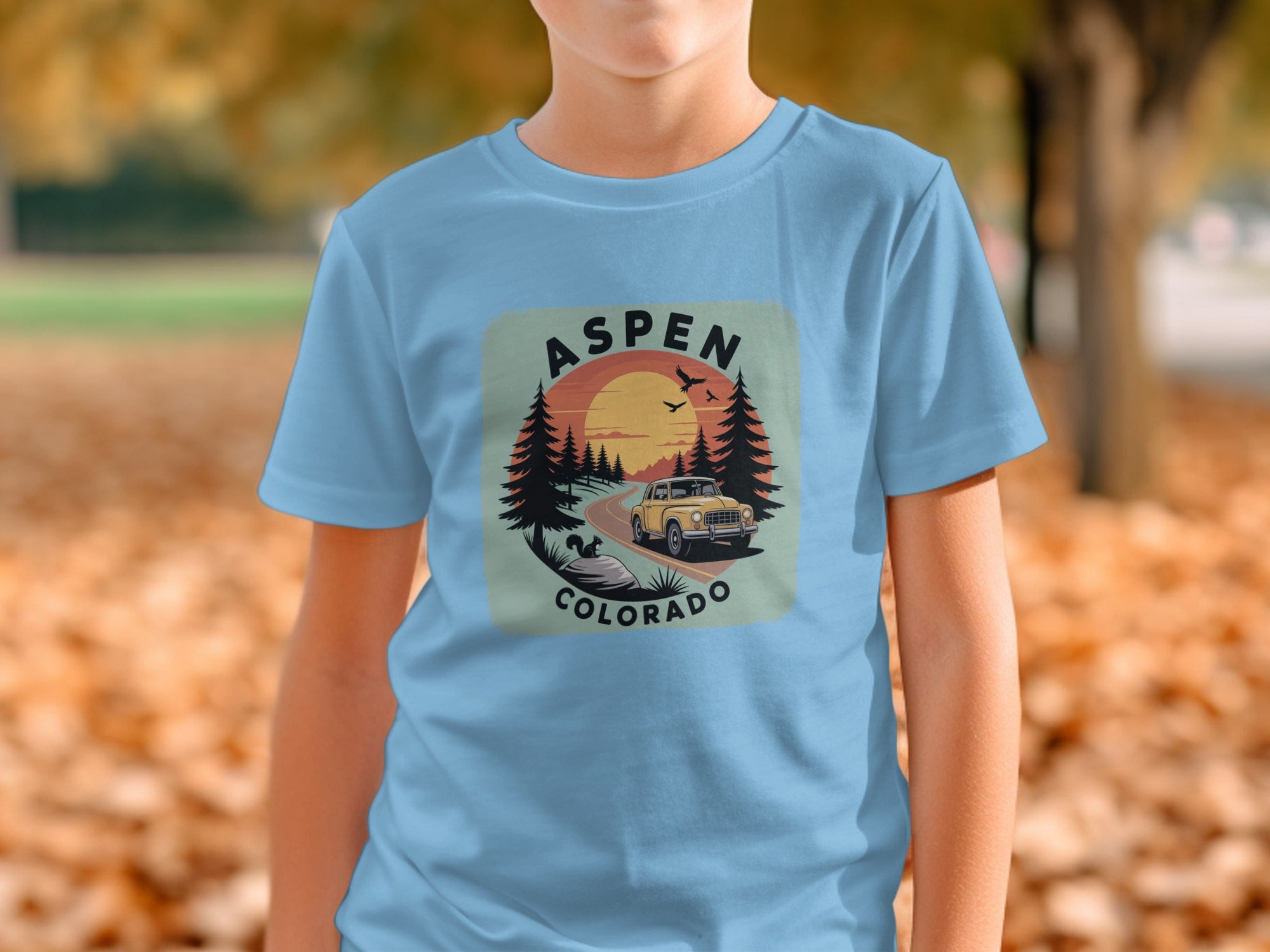 Aspen Colorado Scenic Design Graphic Tee product