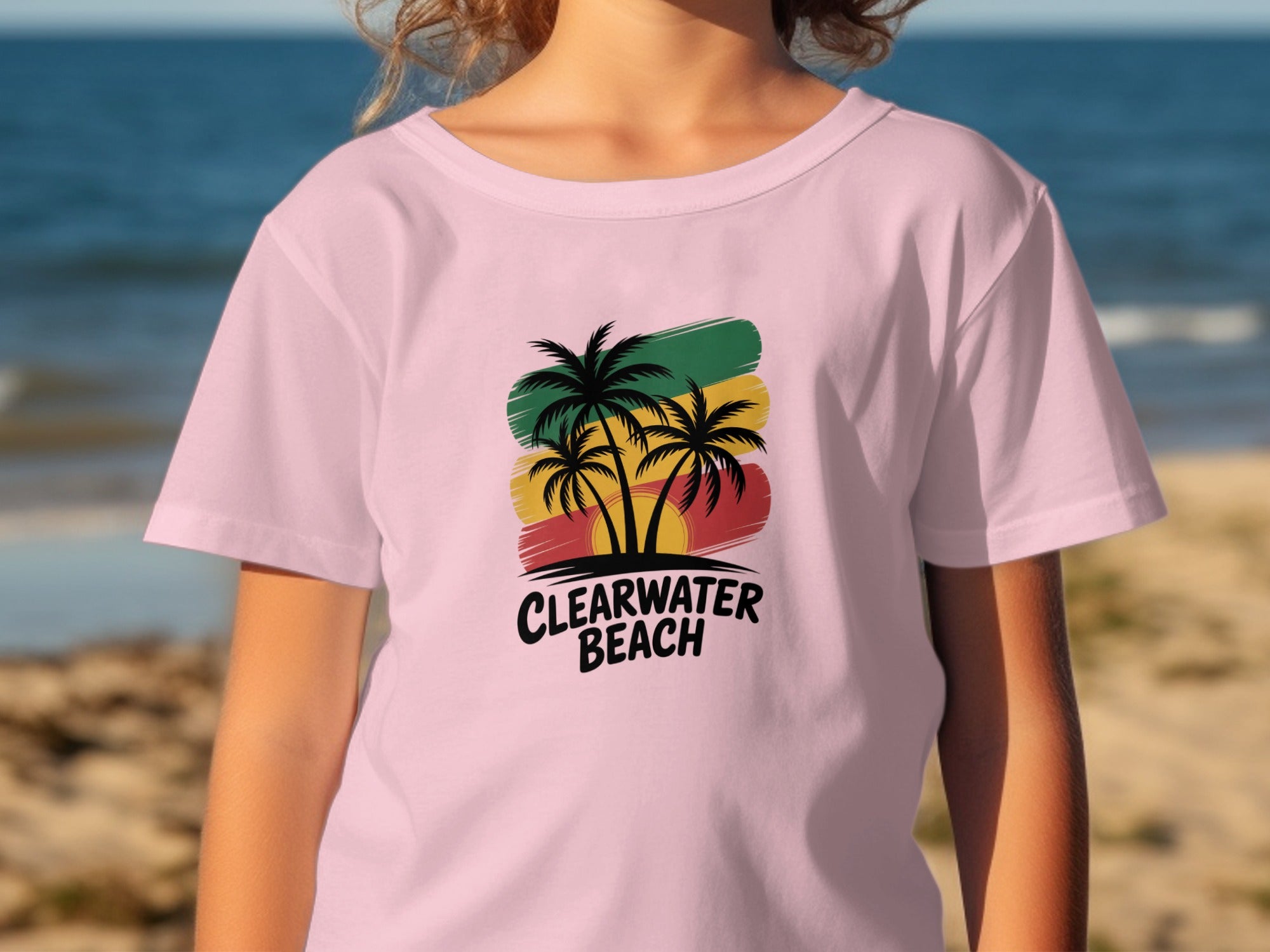 Clearwater Beach Graphic Print Unisex T-shirt product
