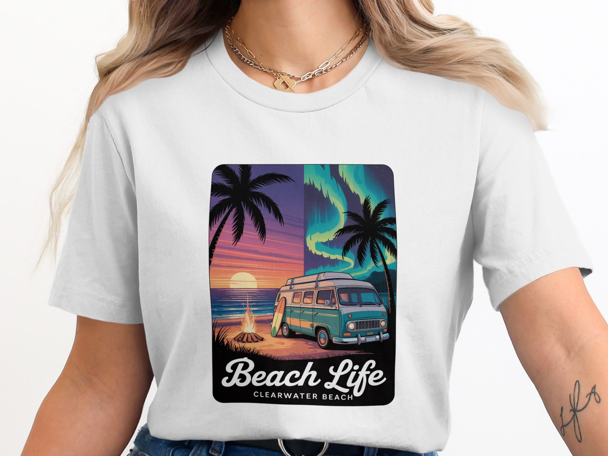 Beach Life Clearwater Beach Graphic T-Shirt product