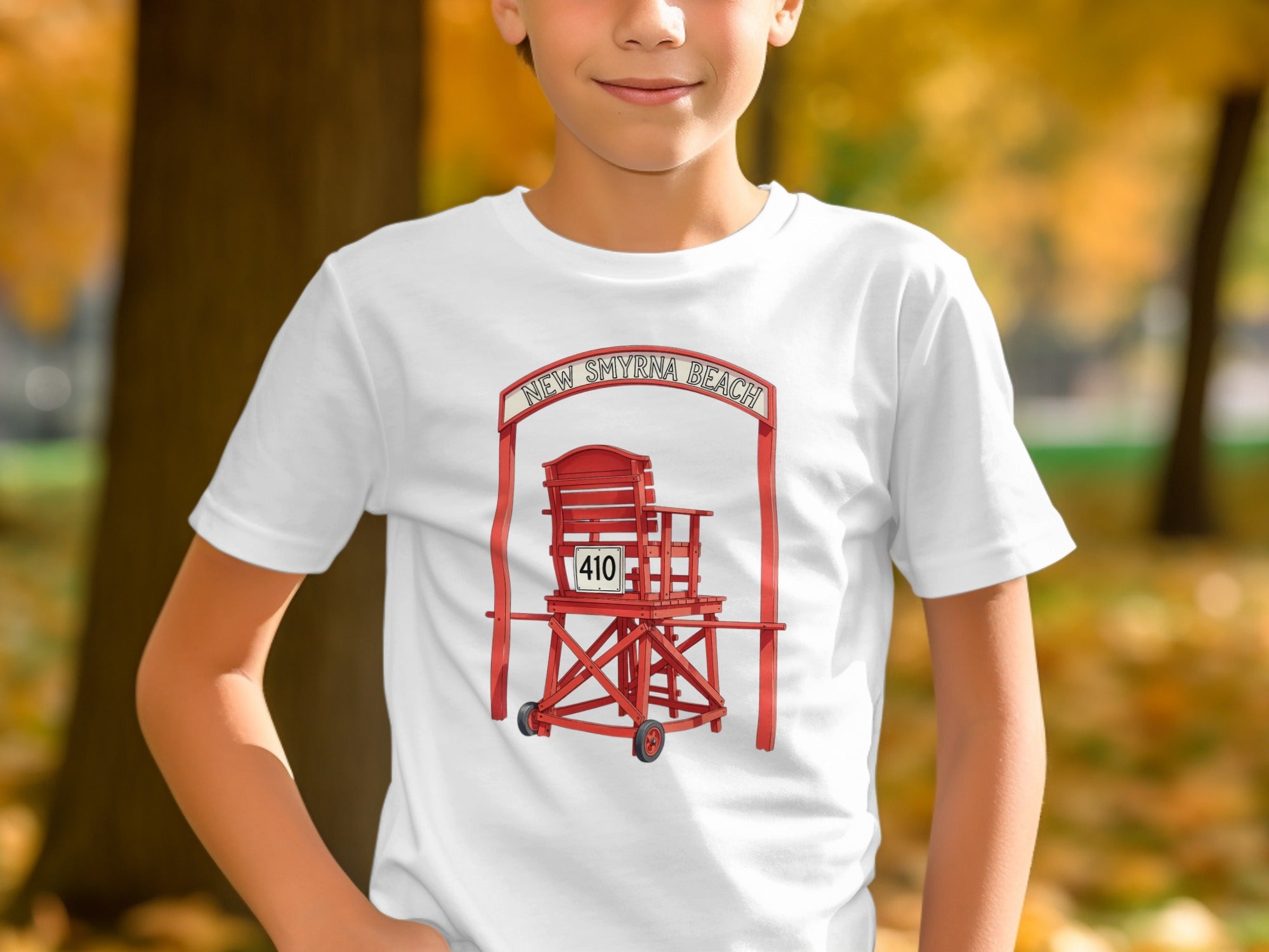 New Smyrna Beach Lifeguard Chair T-shirt product