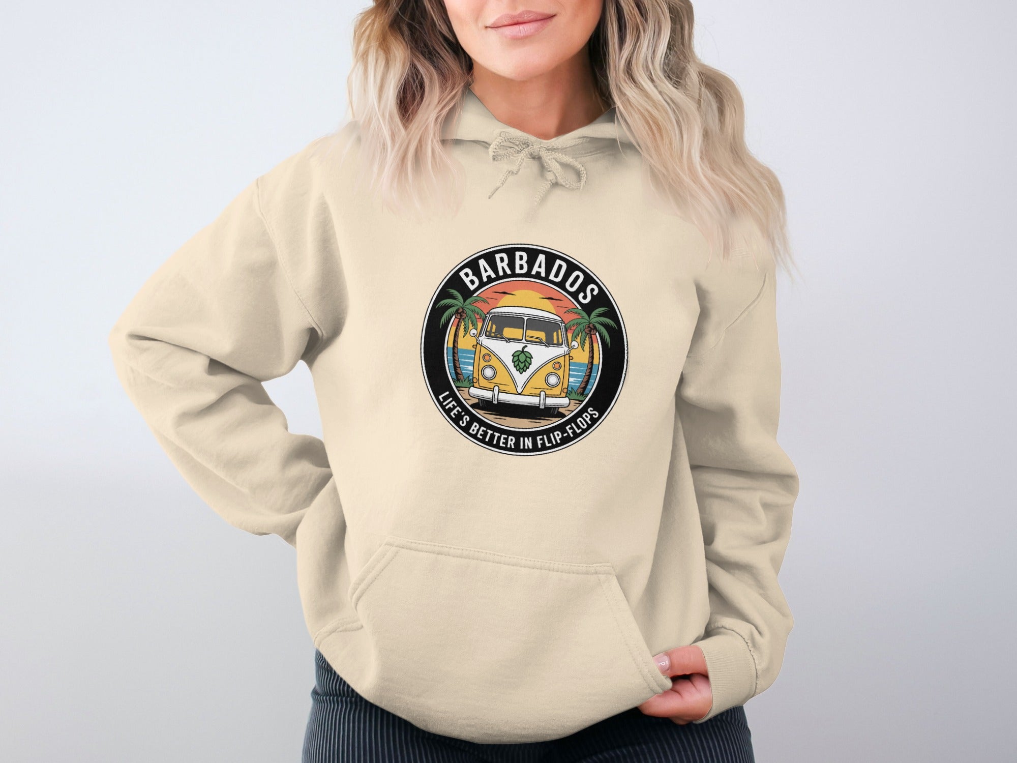 Life is Better in Flip Flops Barbados Hoodie product