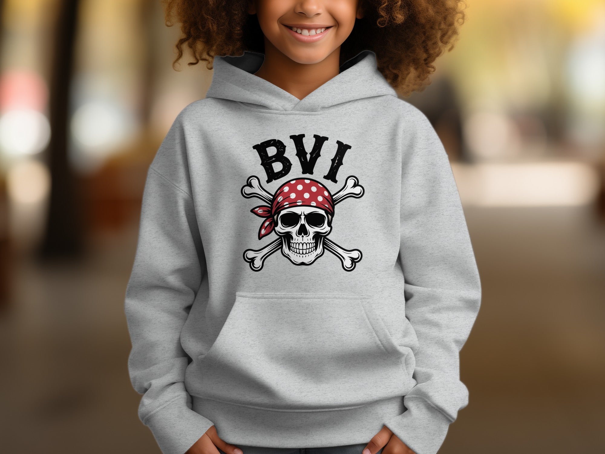 BVI Skull and Crossbones Pirate Hoodie product