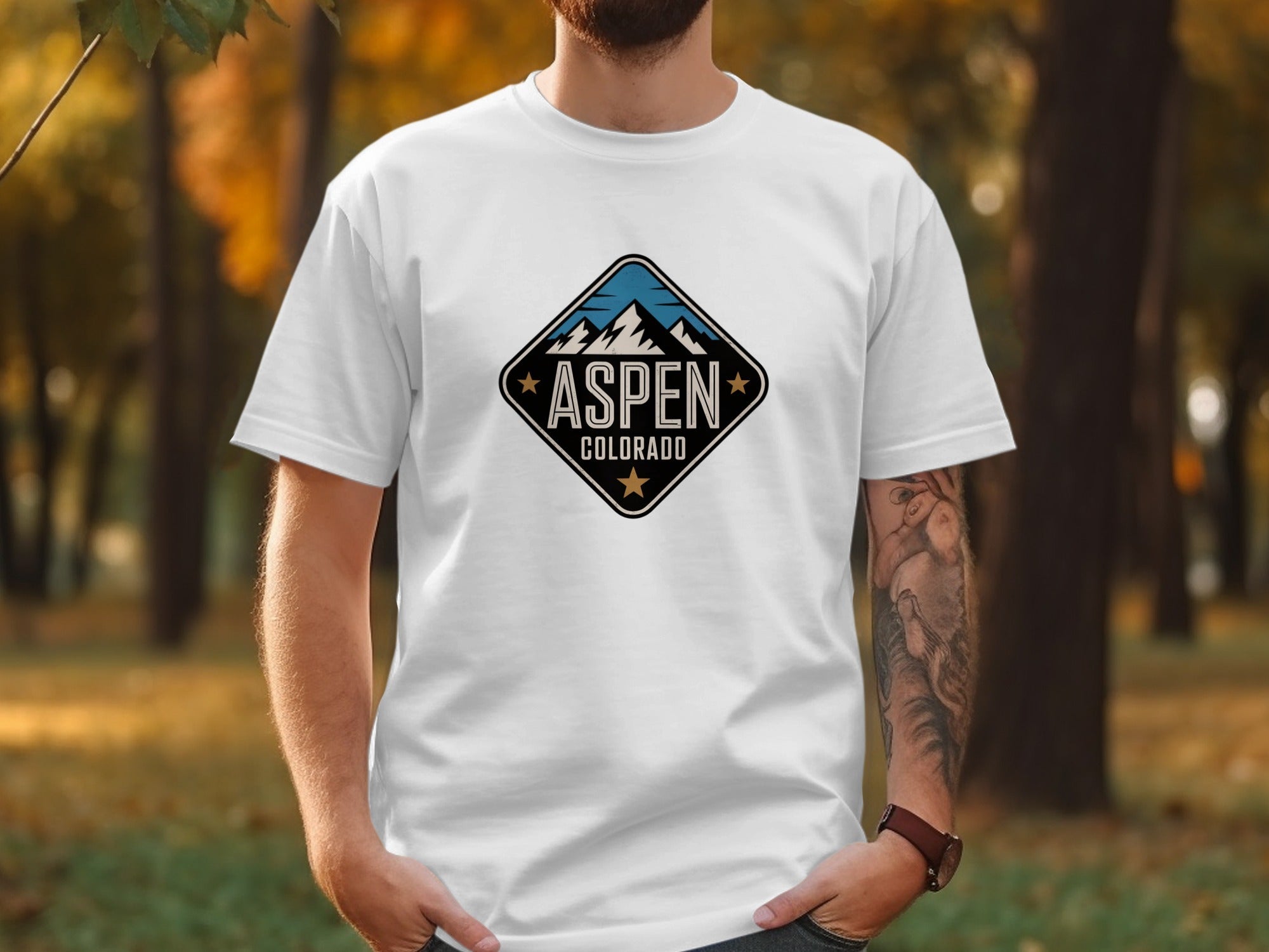 Aspen Colorado Graphic T-Shirts Outdoor Apparel product type