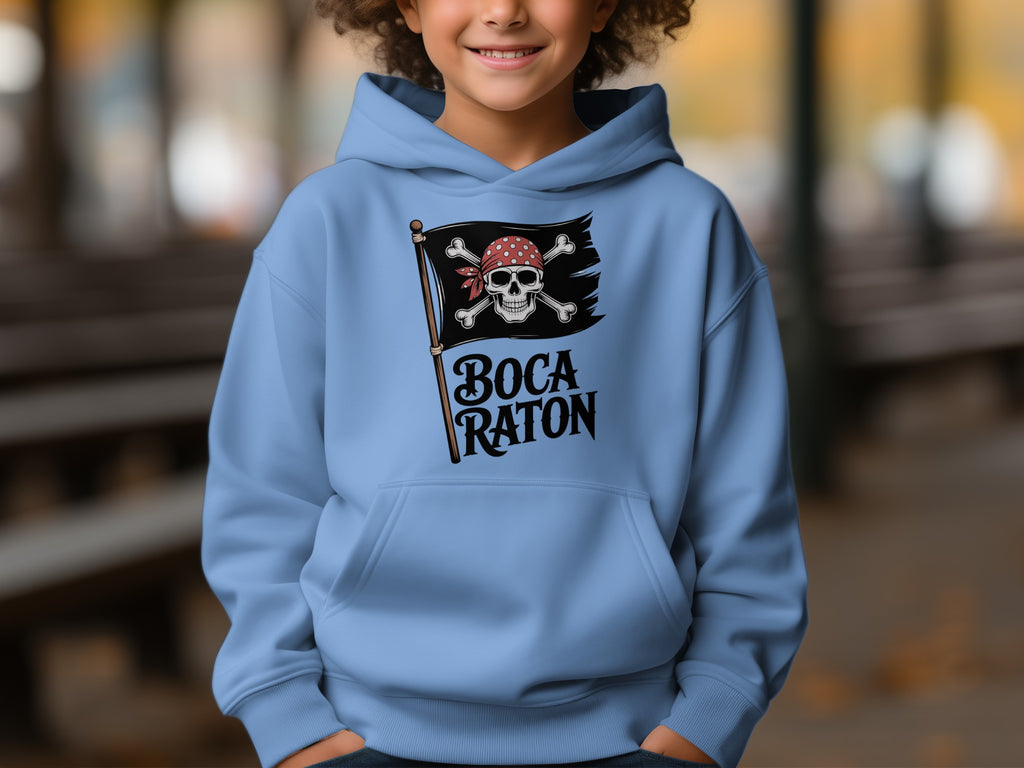 Skull and Crossbones Boca Raton Hoodie product