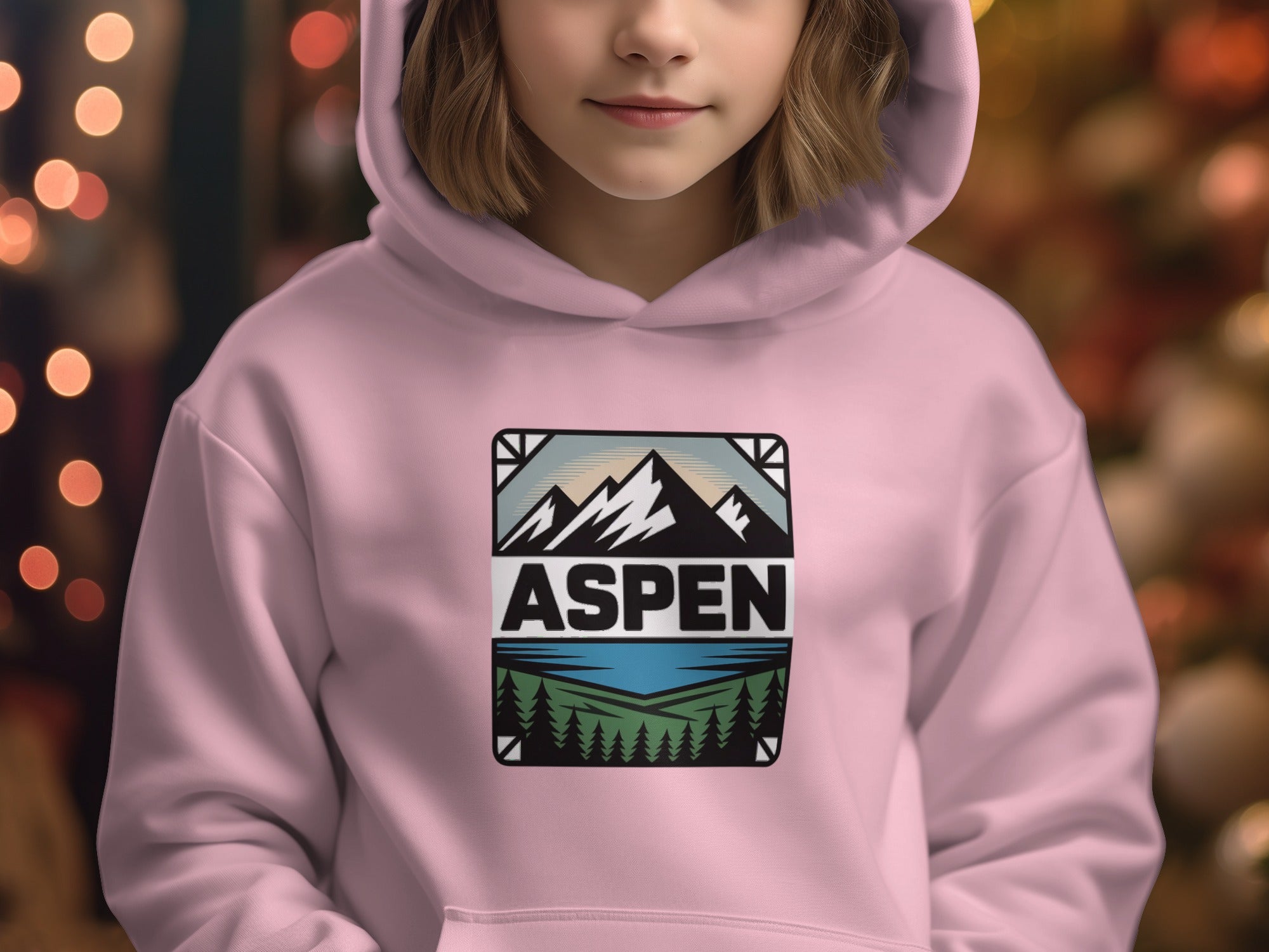 Aspen Graphic Design Hooded Sweatshirt Product