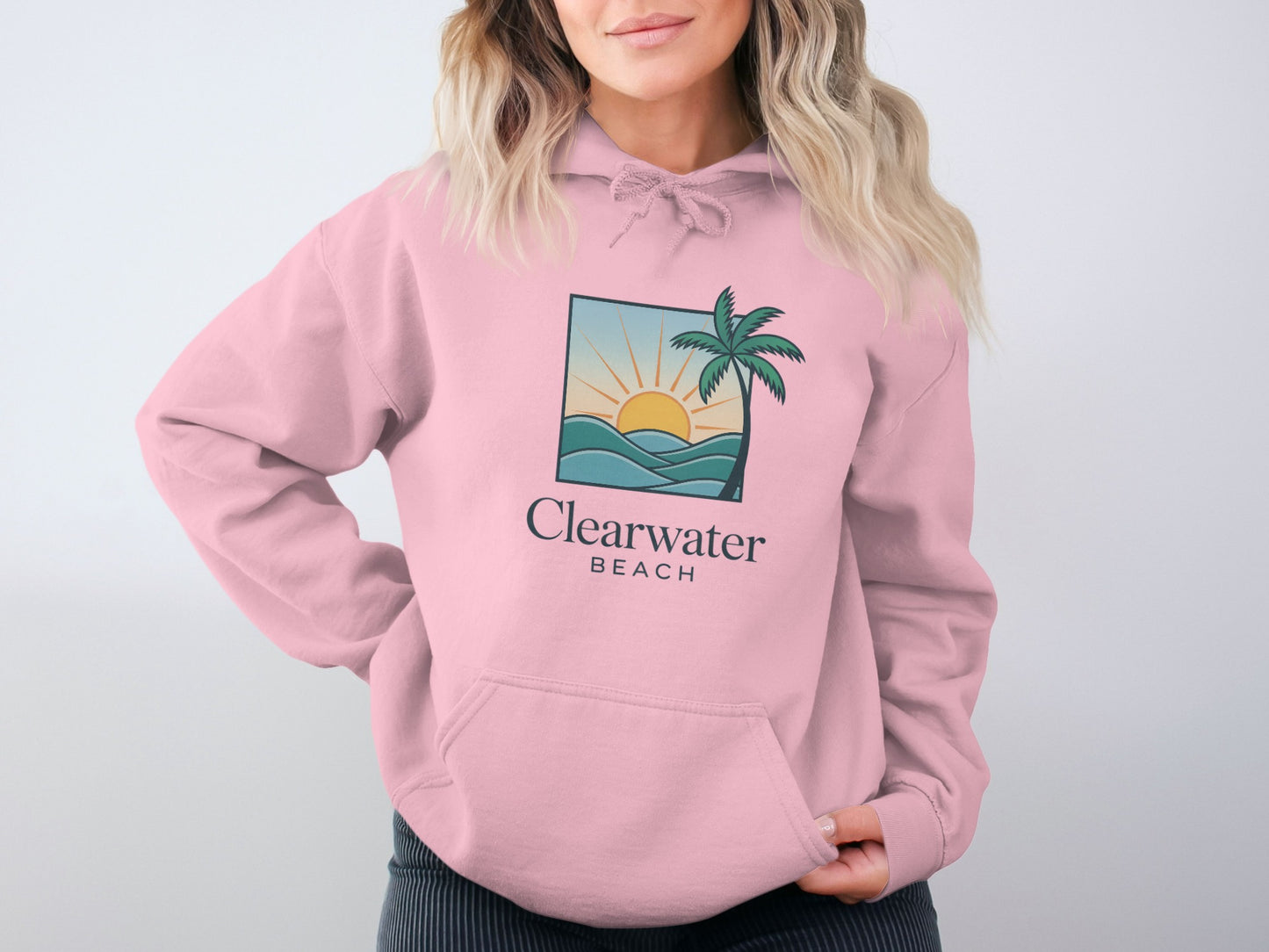 Clearwater Beach Sunrise Graphic Hoodie product type