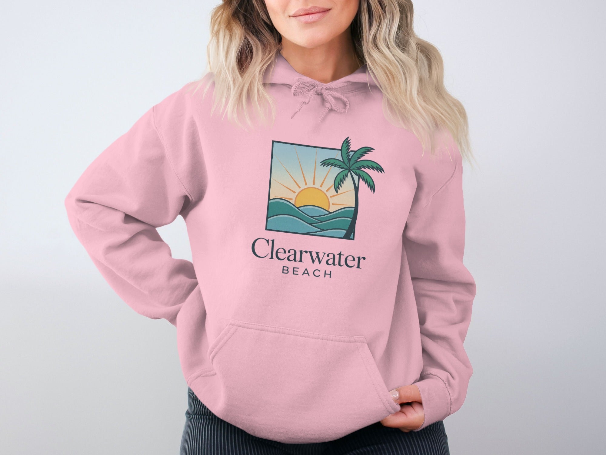 Clearwater Beach Sunrise Graphic Hoodie product type