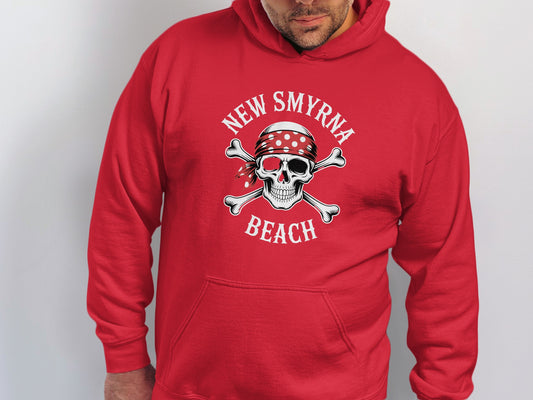 Skull and Crossbones New Smyrna Beach Hoodie product