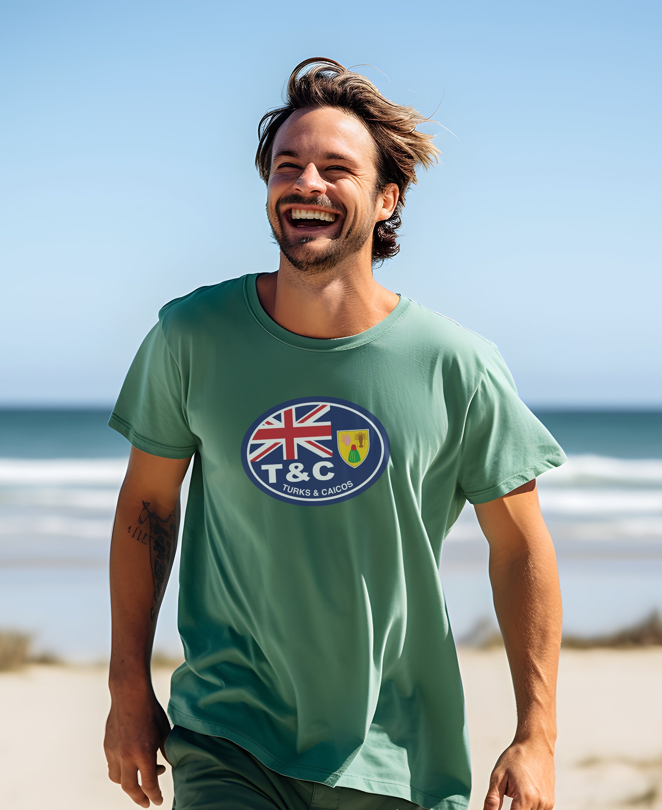 Turks and Caicos Mens T-Shirt – Laid-Back Gear for Big South Regatta