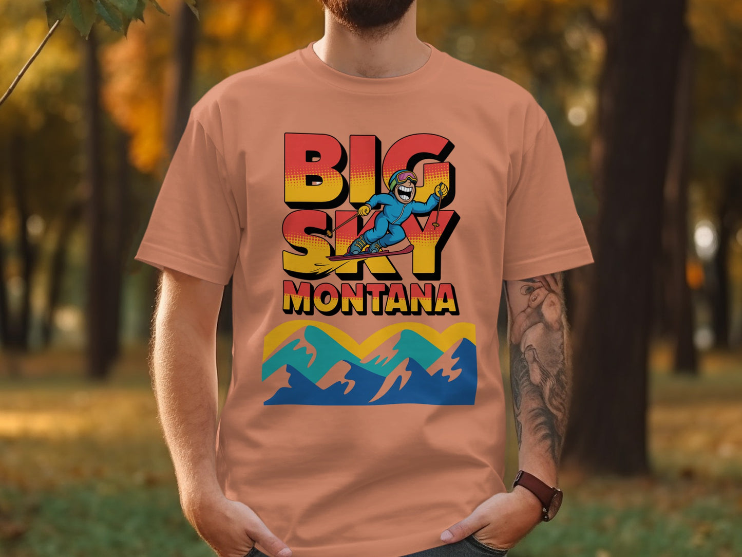 Big Sky Montana Graphic T-Shirt product type