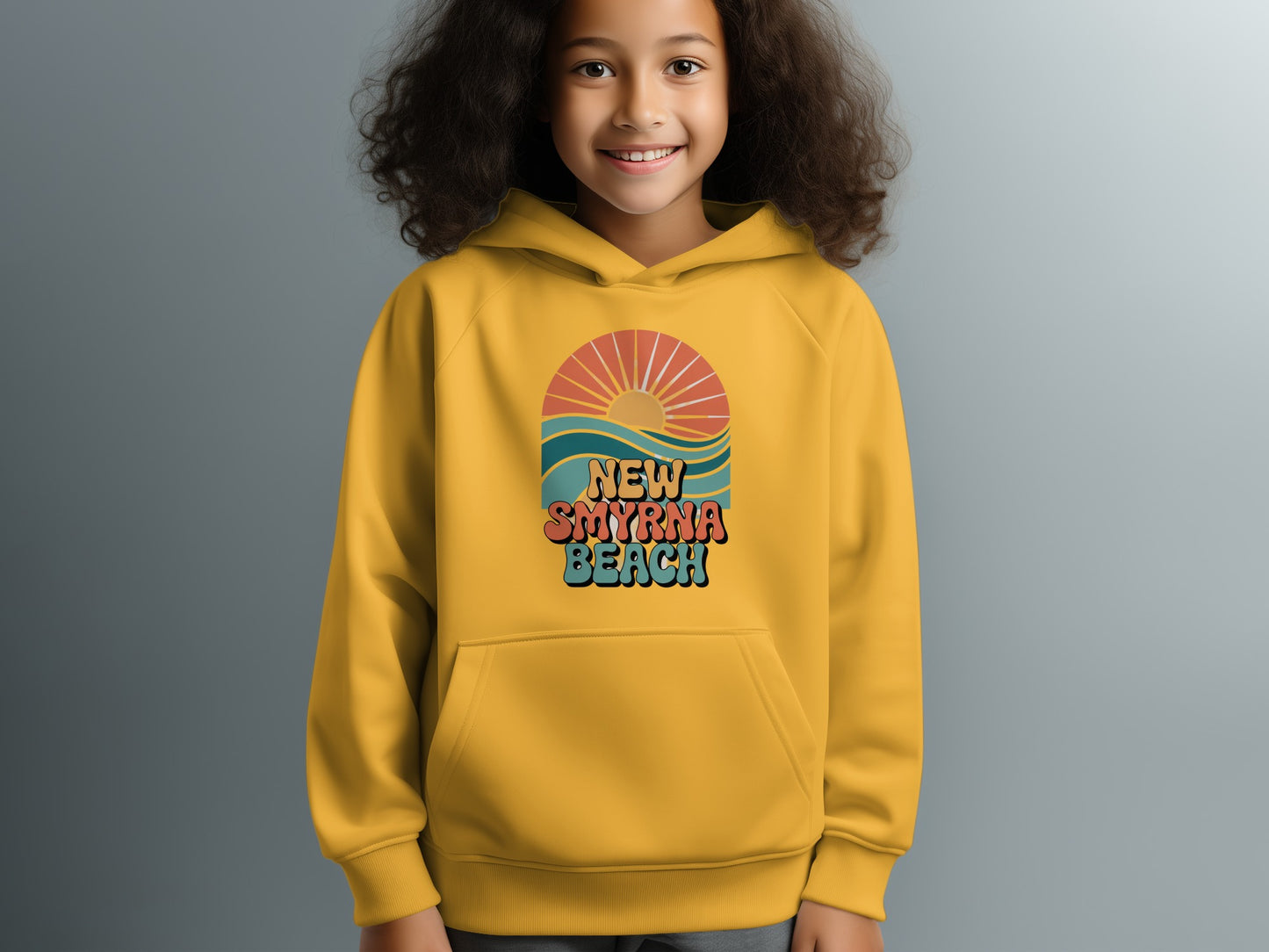 New Smyrna Beach Graphic Hoodie product type