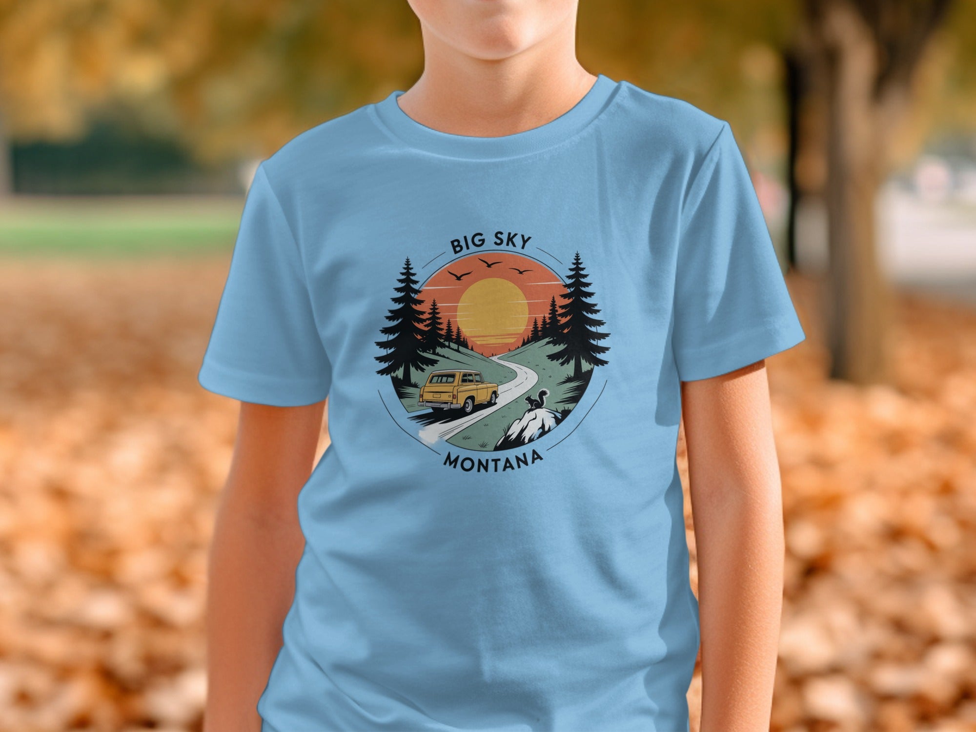 Big Sky Montana Scenic Adventure T-Shirt