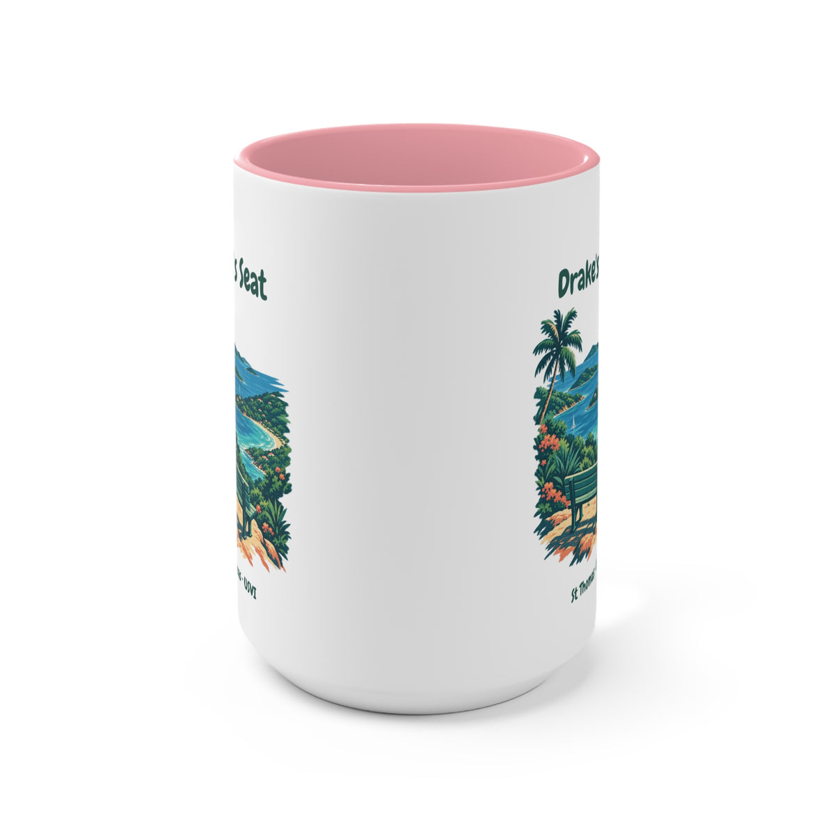 Drake's Seat St. Thomas USVI Accent Coffee Mug