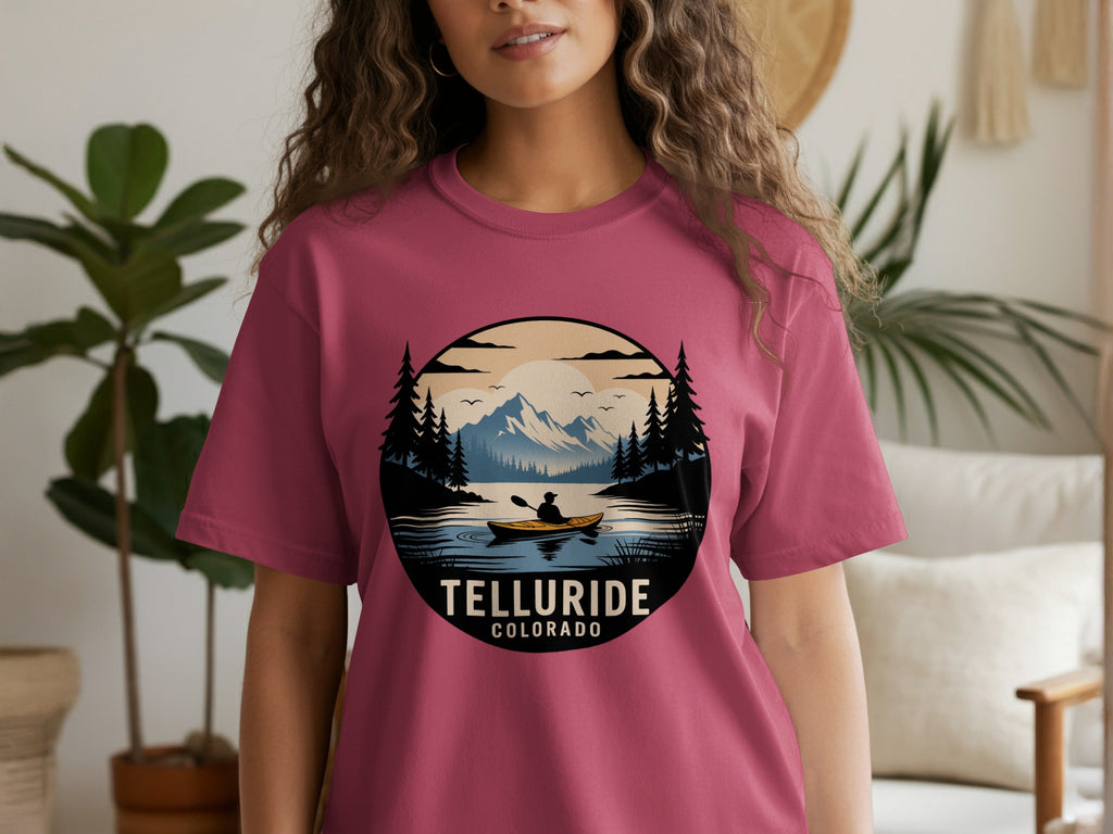 Telluride Colorado Outdoors Design Telluride Womens T-Shirts