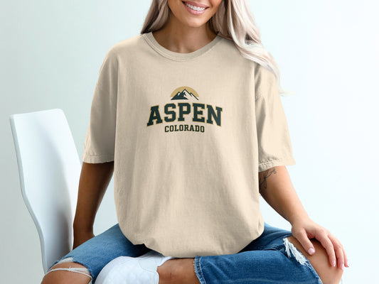 Aspen Colorado Graphic Tee Casual Shirt product