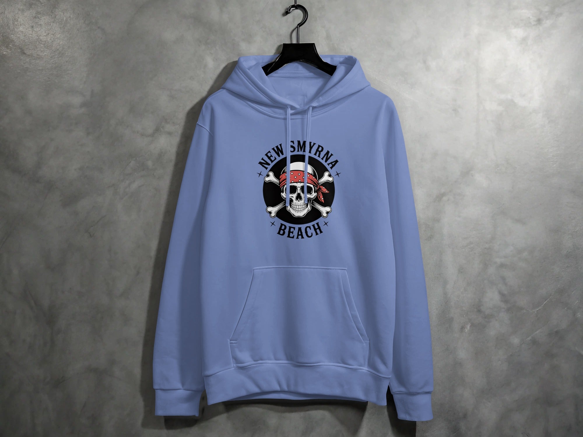 New Smyrna Beach Skull Design Hoodie product