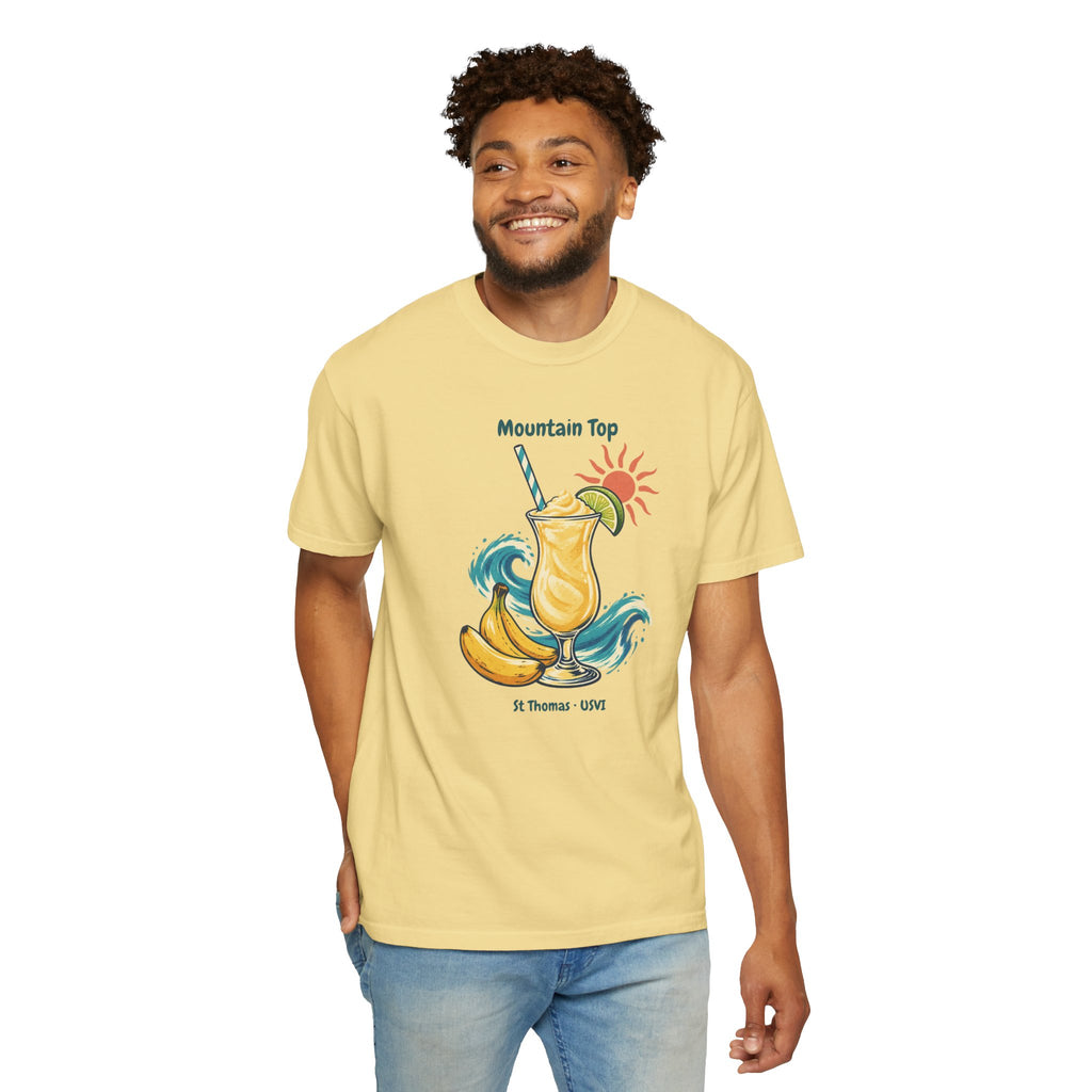 Mountain Top St. Thomas USVI Comfort Colors 1717 T-Shirt