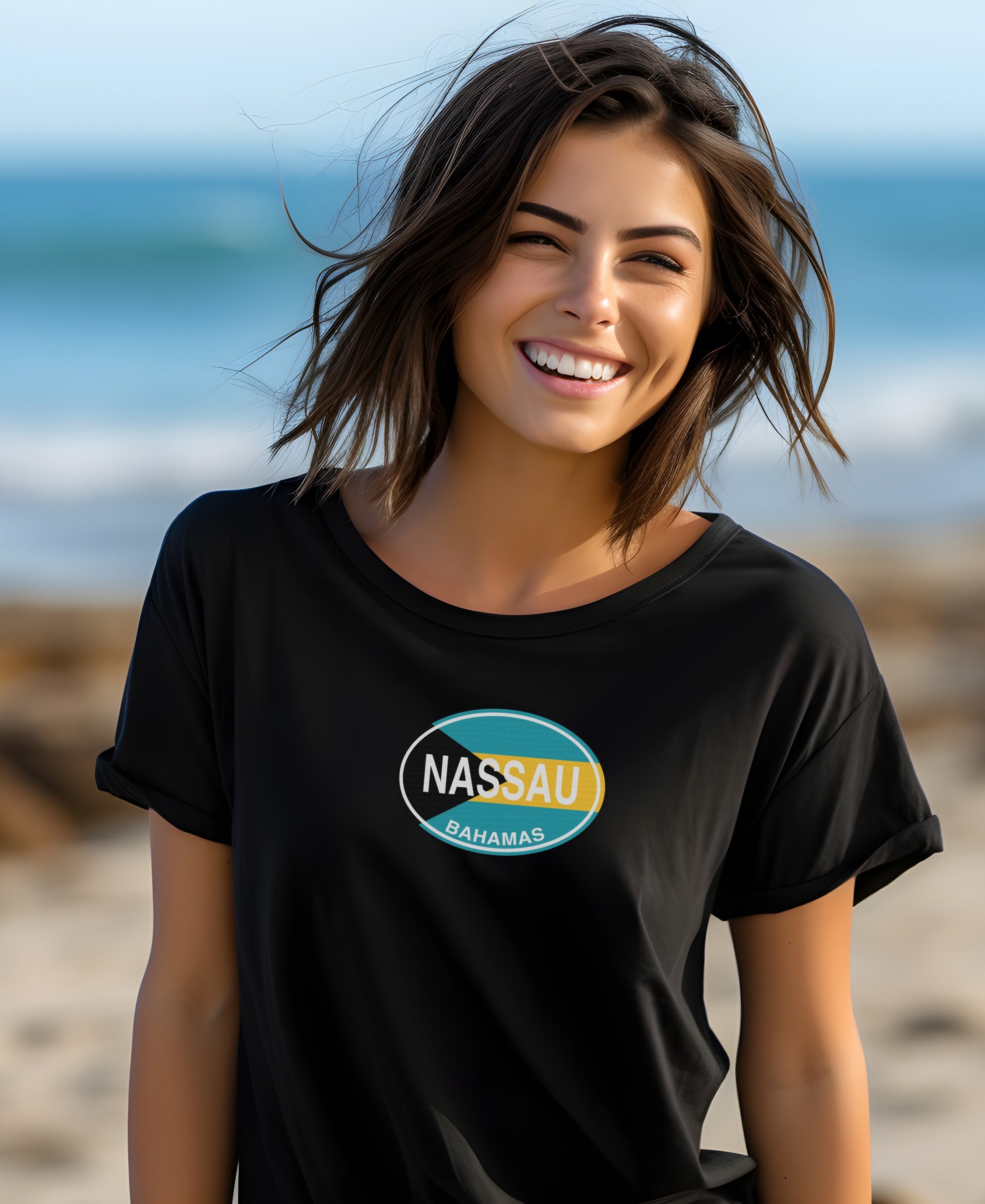 Nassau cruise life, Atlantis fun, Bahamas Carnival womens t-shirt