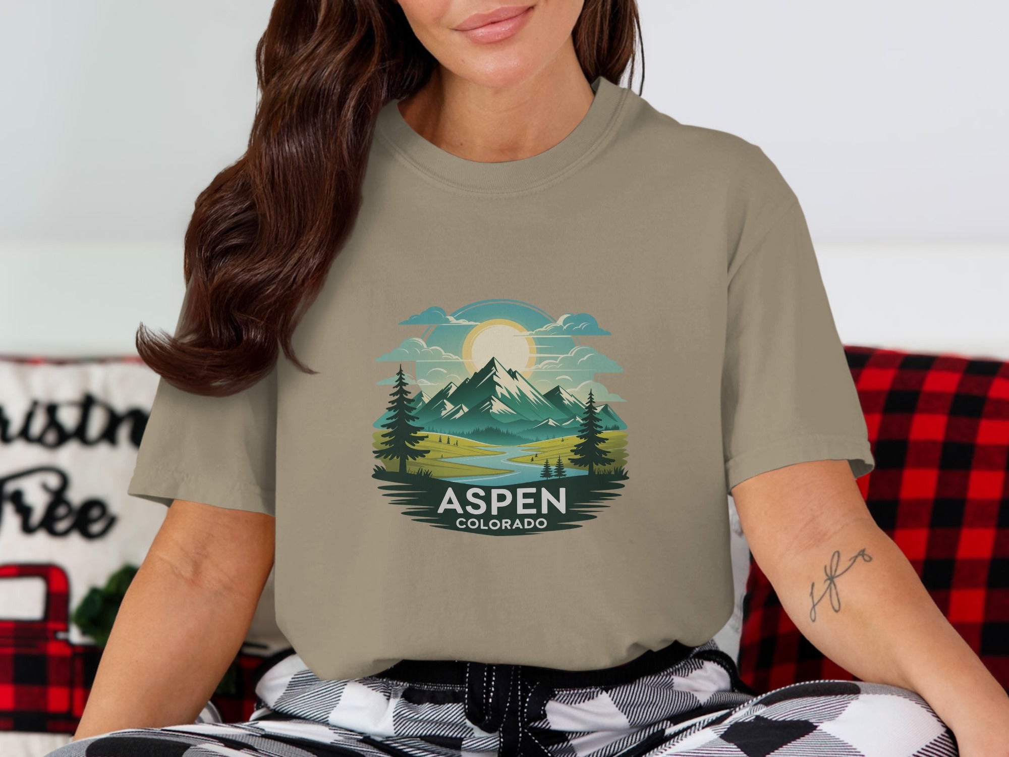Aspen Colorado Scenic Graphic T-Shirt product