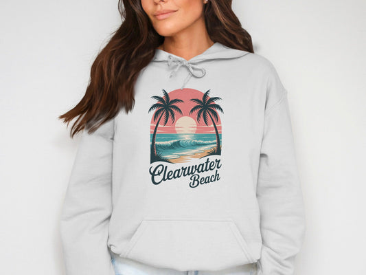 Clearwater Beach Sunset Design Hoodie product