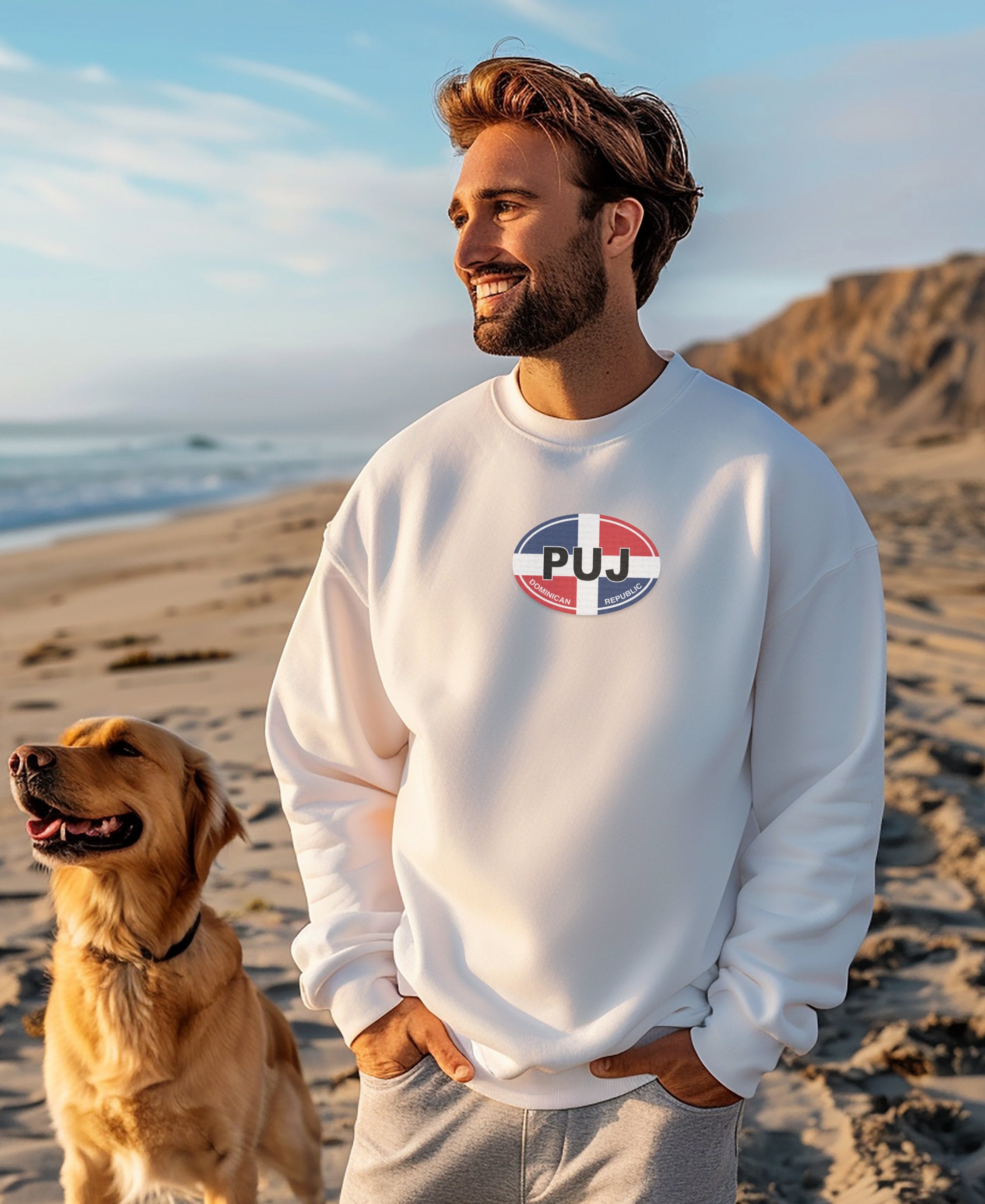 PUJ Logo Graphic Sweater for Fashionable Product Type